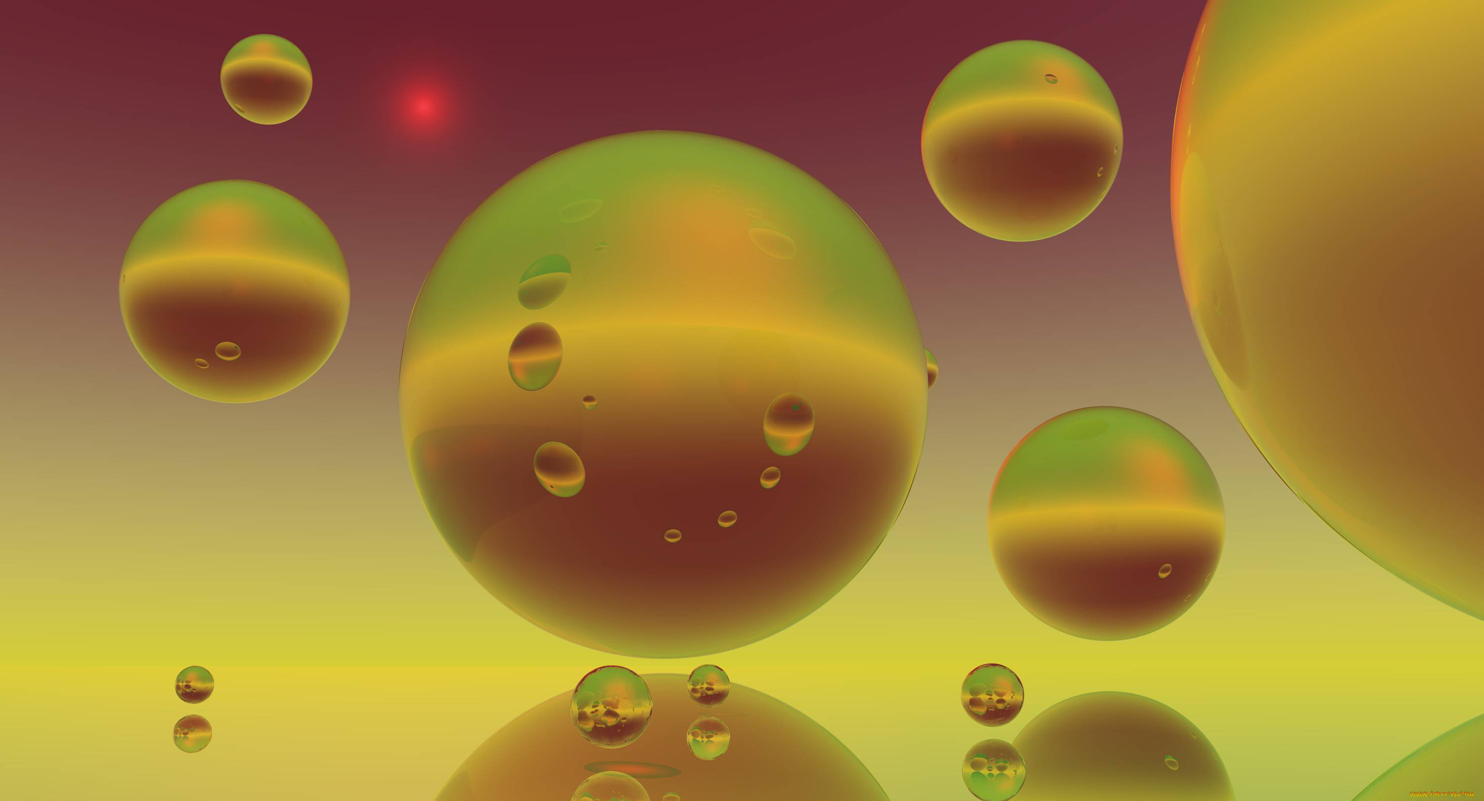 3д, графика, шары, , balls, шары, фон