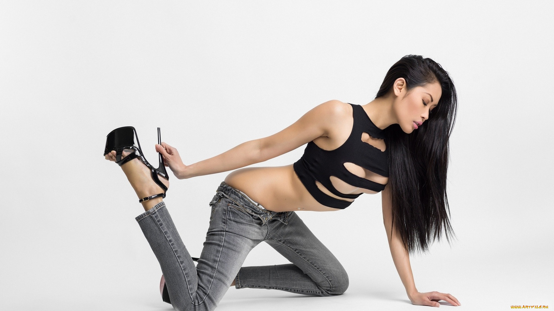 davon, kim, девушки, davon, kim, девушка, модель, азиатка, стройная, сексуальная, смуглая, красотка, поза, взгляд, макияж, флирт