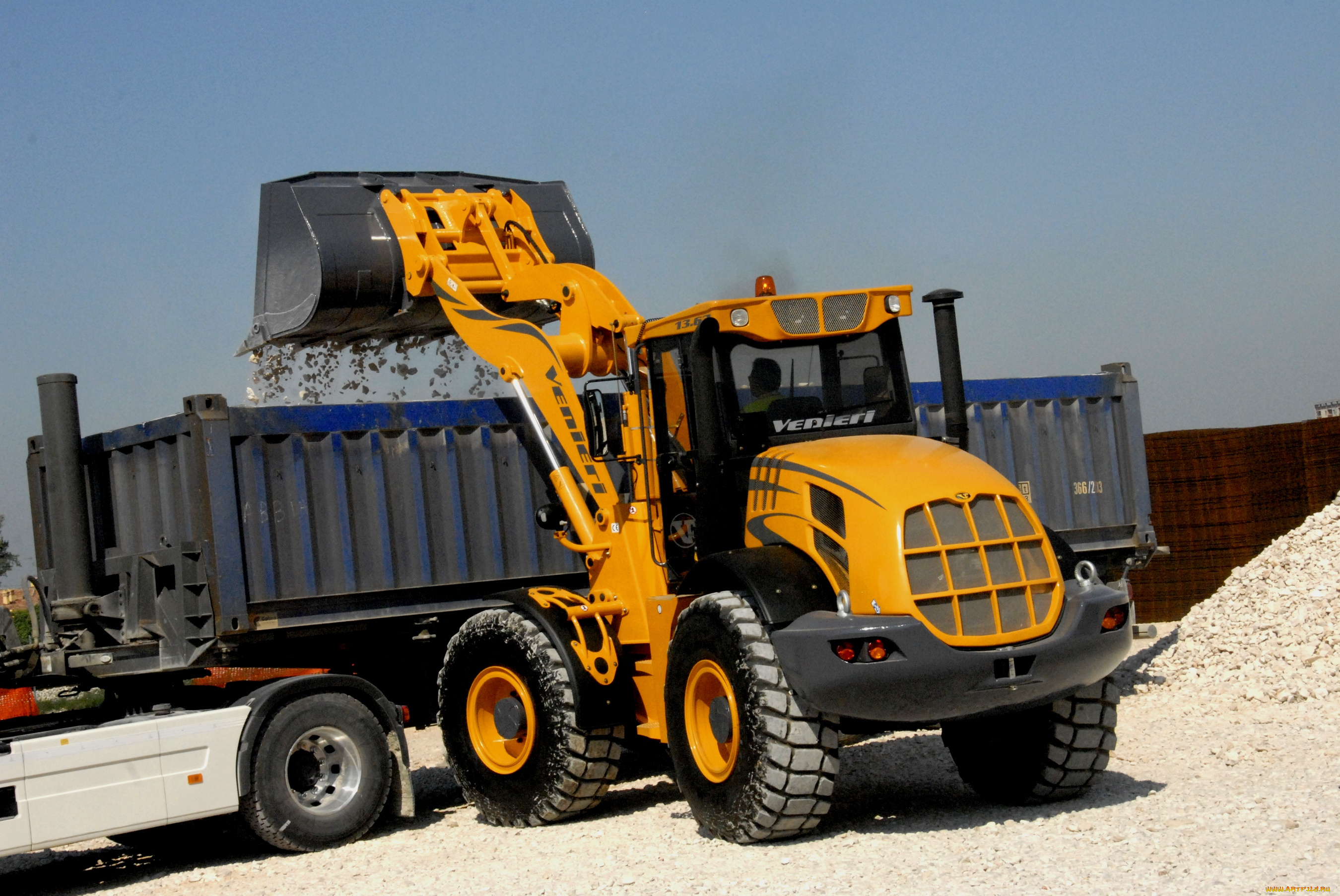 техника, фронтальные, погрузчики, vanieri