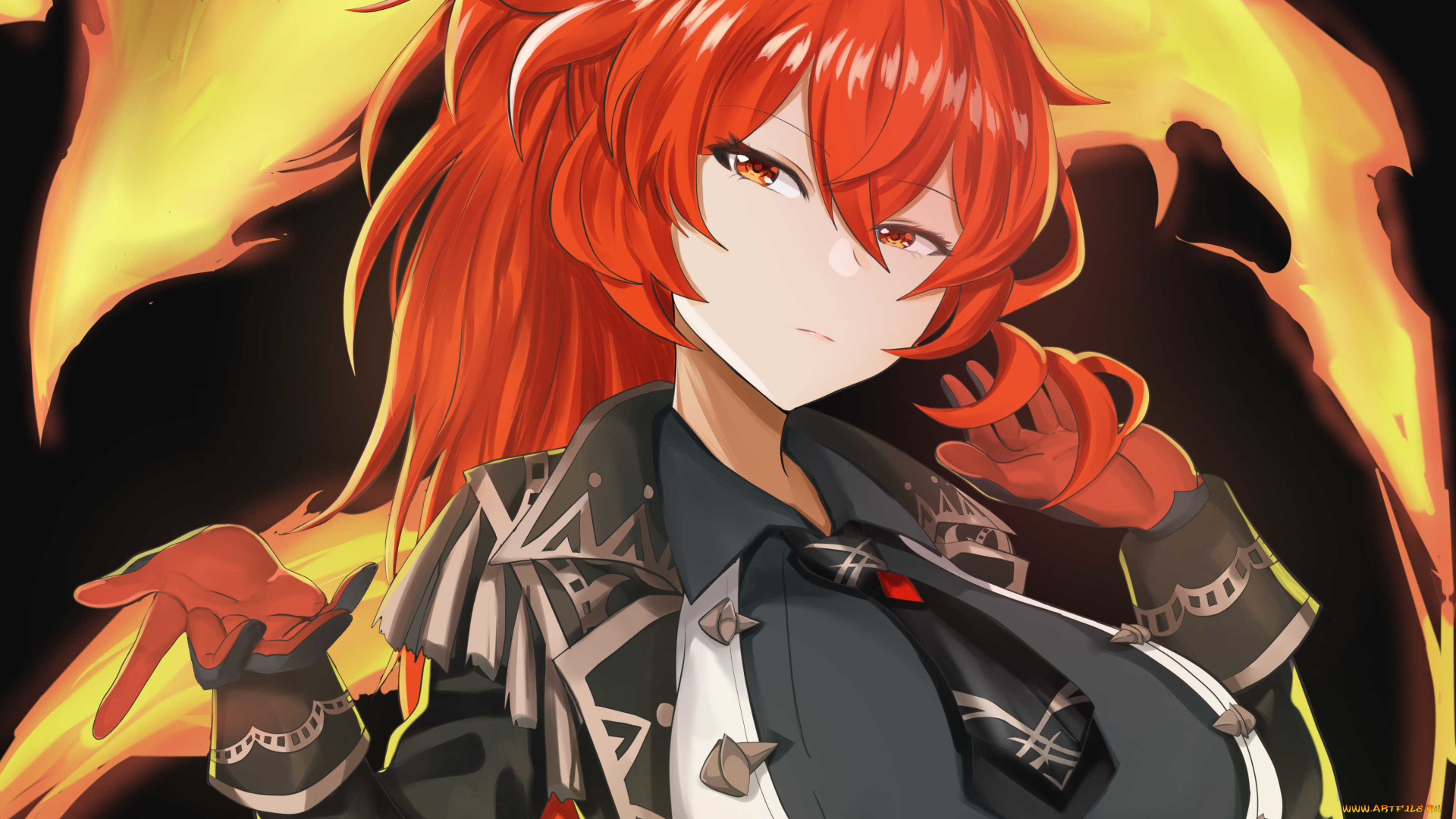 аниме, genshin, impact, genshin, impact