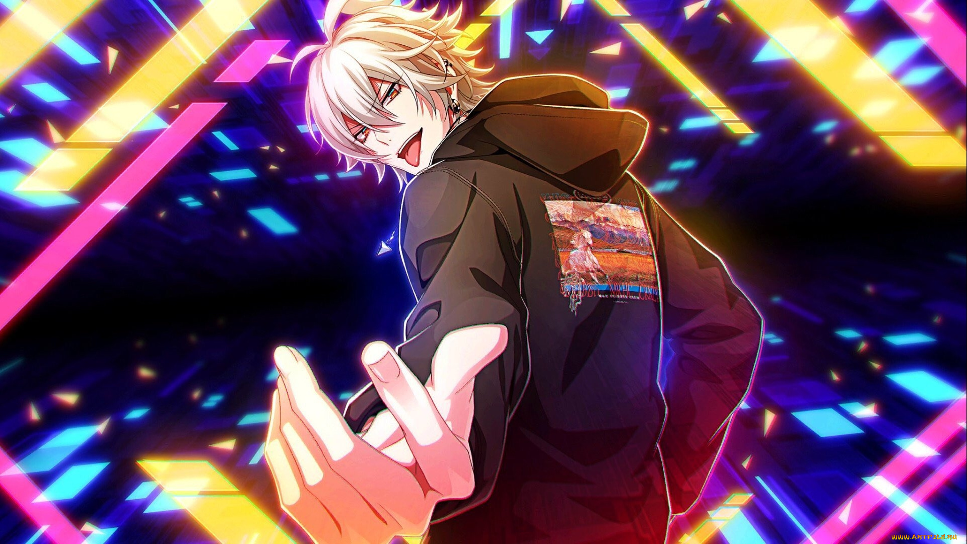 аниме, hypnosis, mic, hypnosis, mic