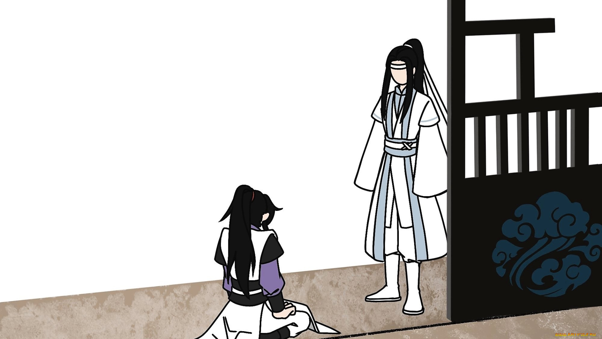 аниме, mo, dao, zu, shi, вэй, усянь, лань, ванцзи, наказание