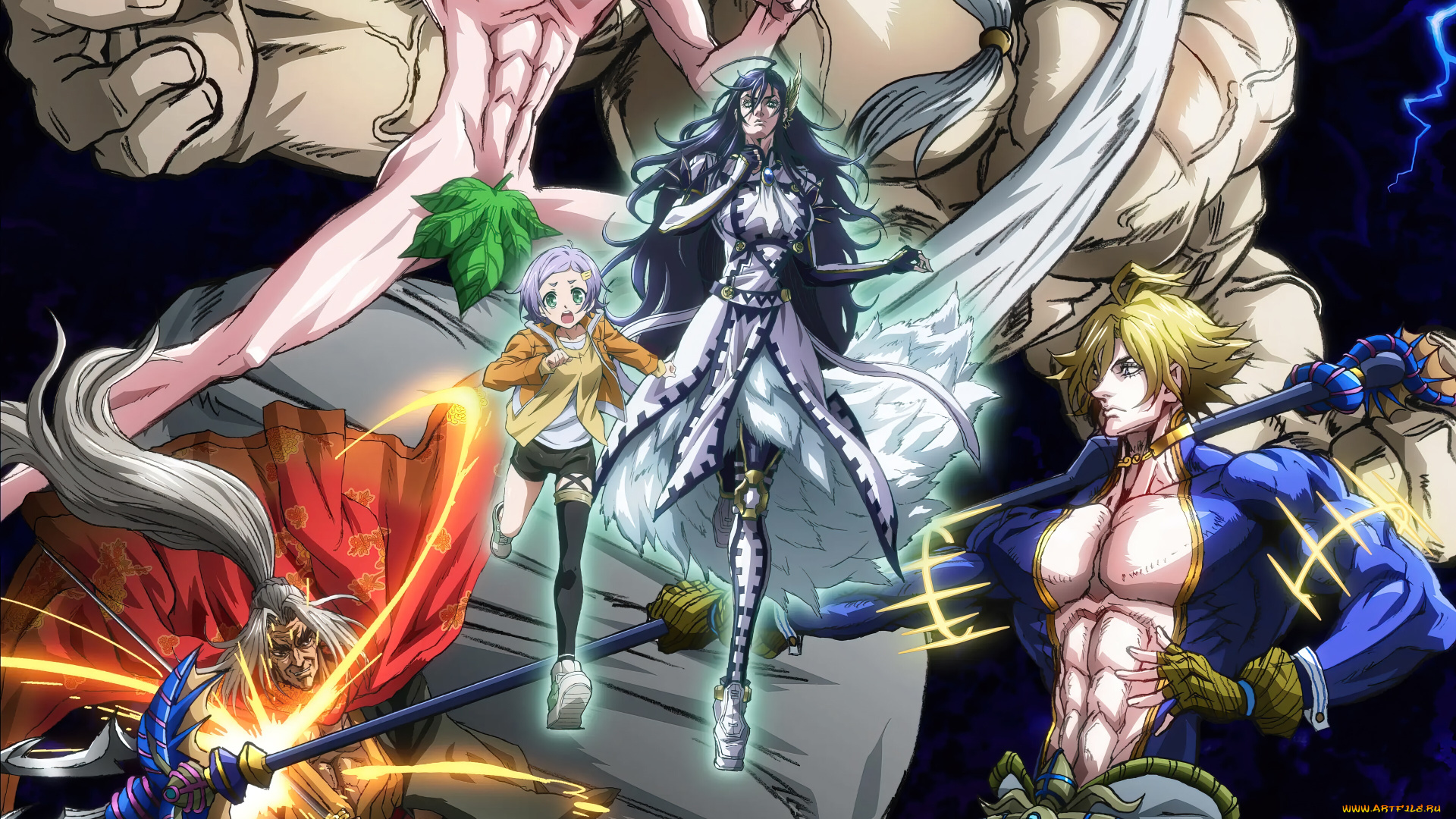 аниме, record, of, ragnarok, record, of, ragnarok