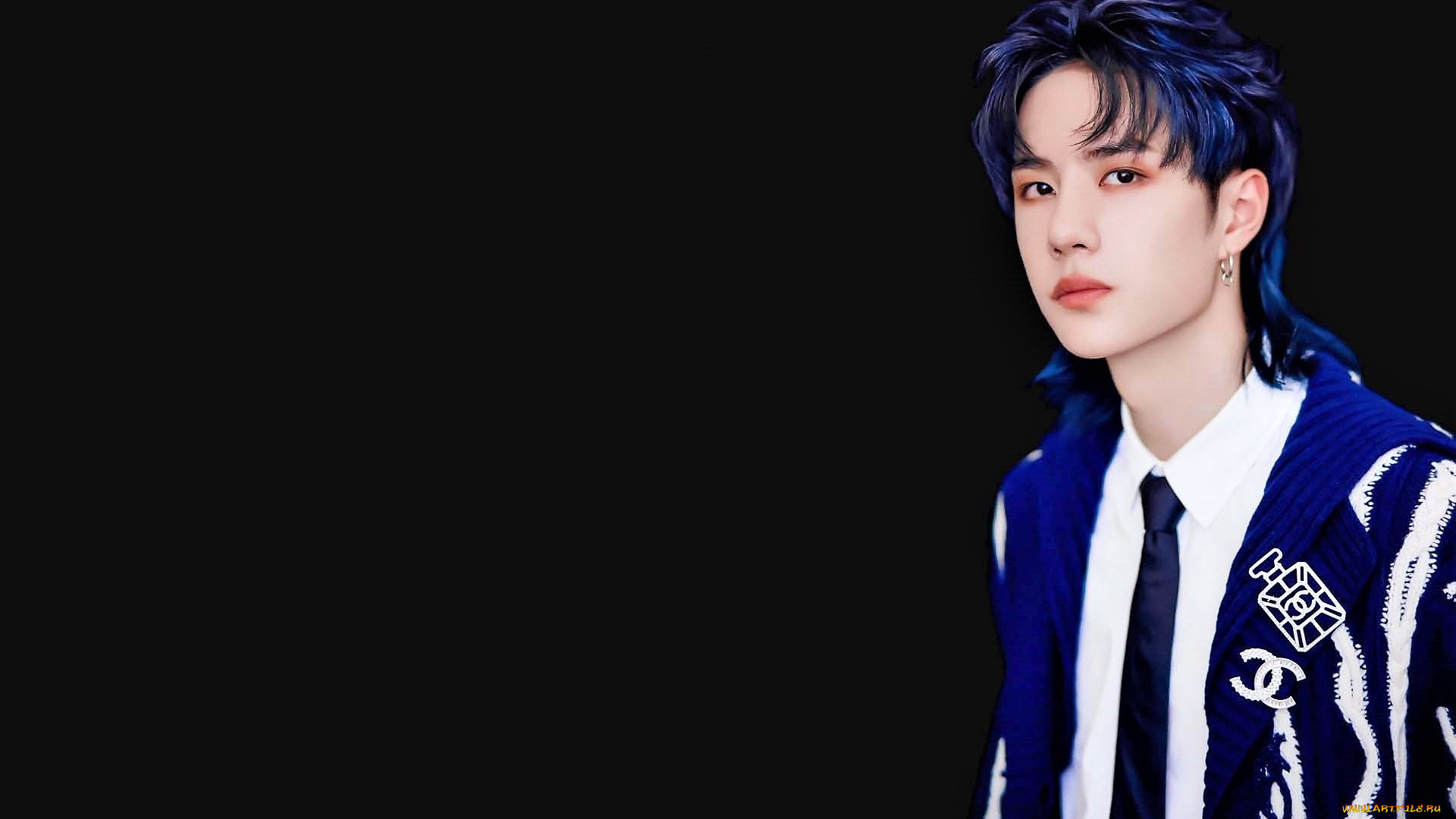 мужчины, wang, yi, bo, актер, певец, пиджак, галстук