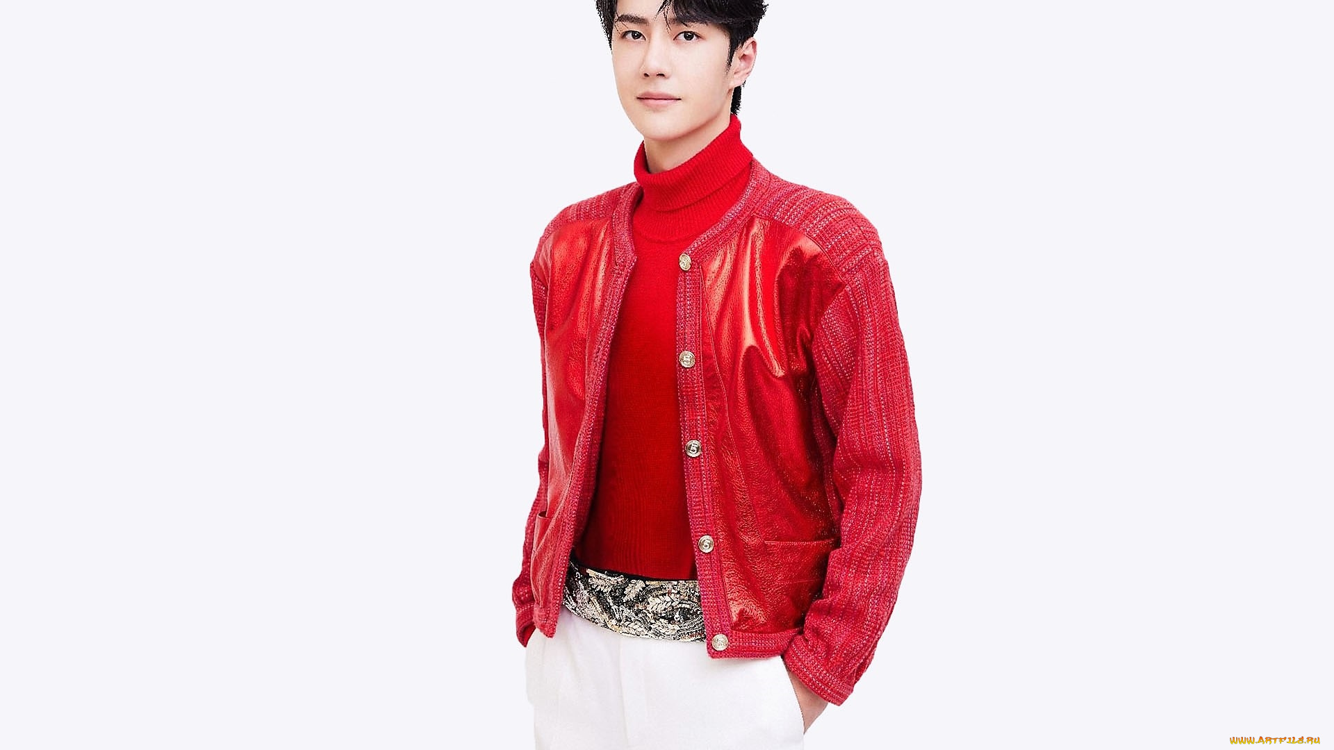 мужчины, wang, yi, bo, актер, певец, пиджак, свитер