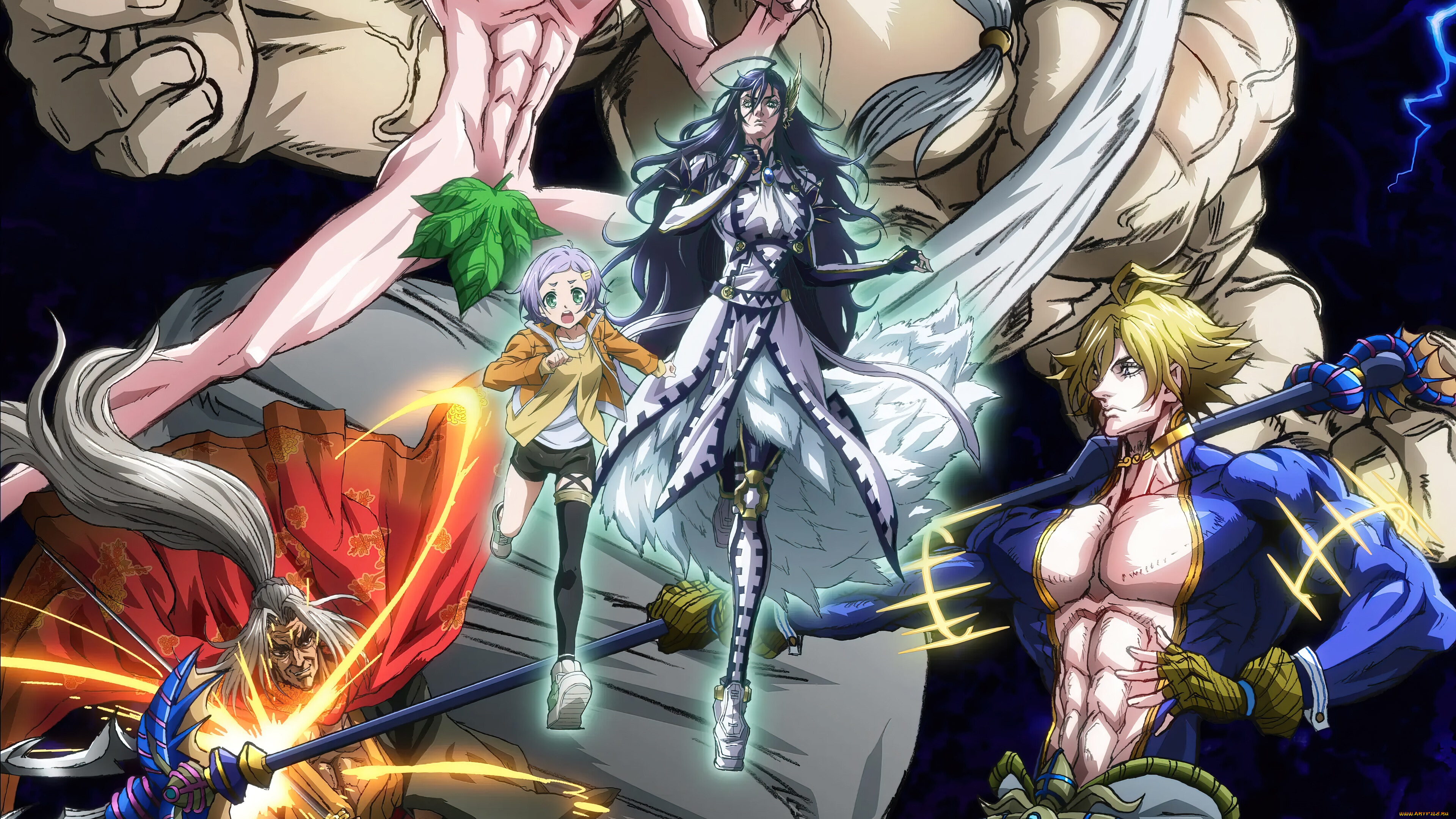 аниме, record, of, ragnarok, record, of, ragnarok