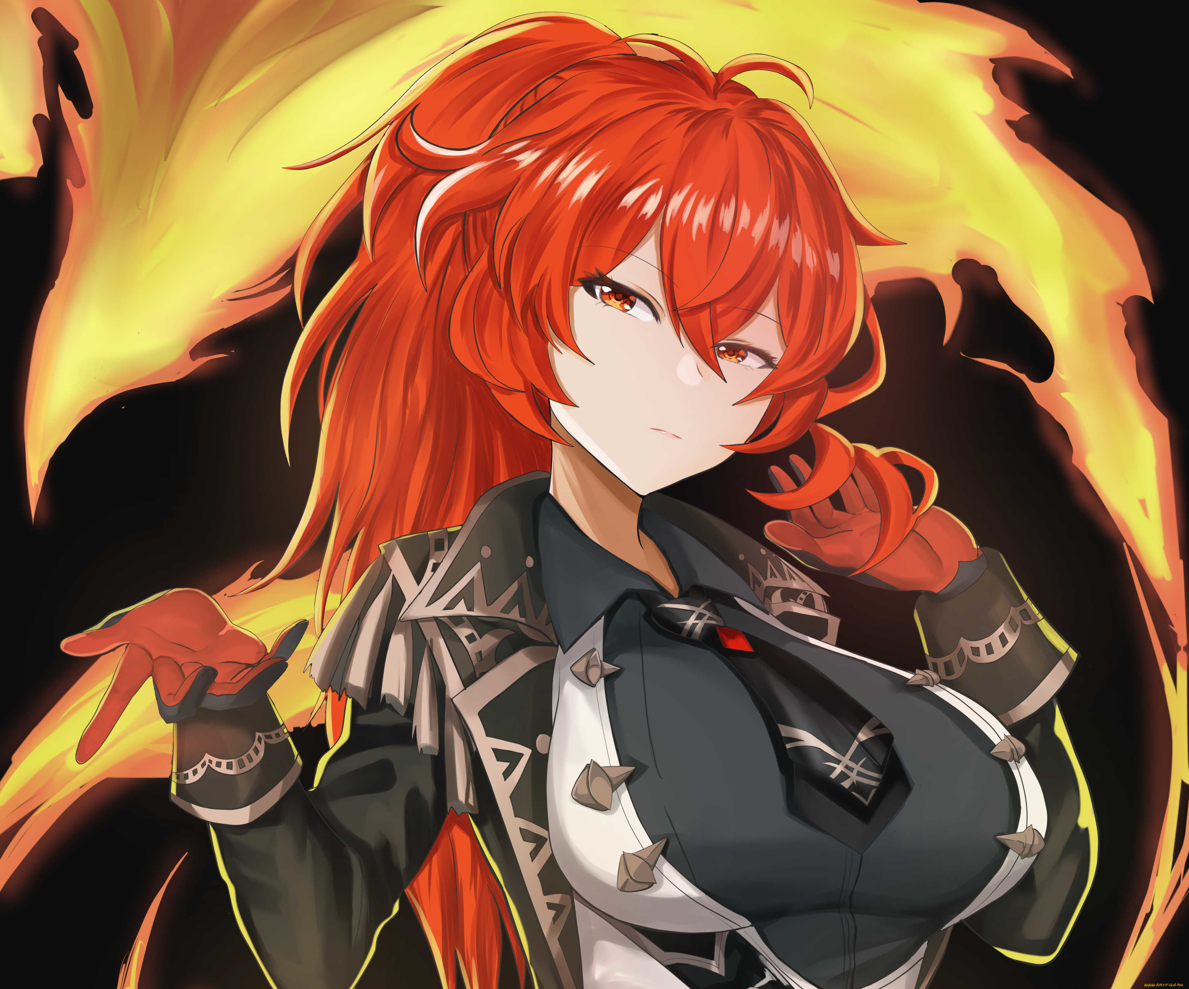 аниме, genshin, impact, genshin, impact