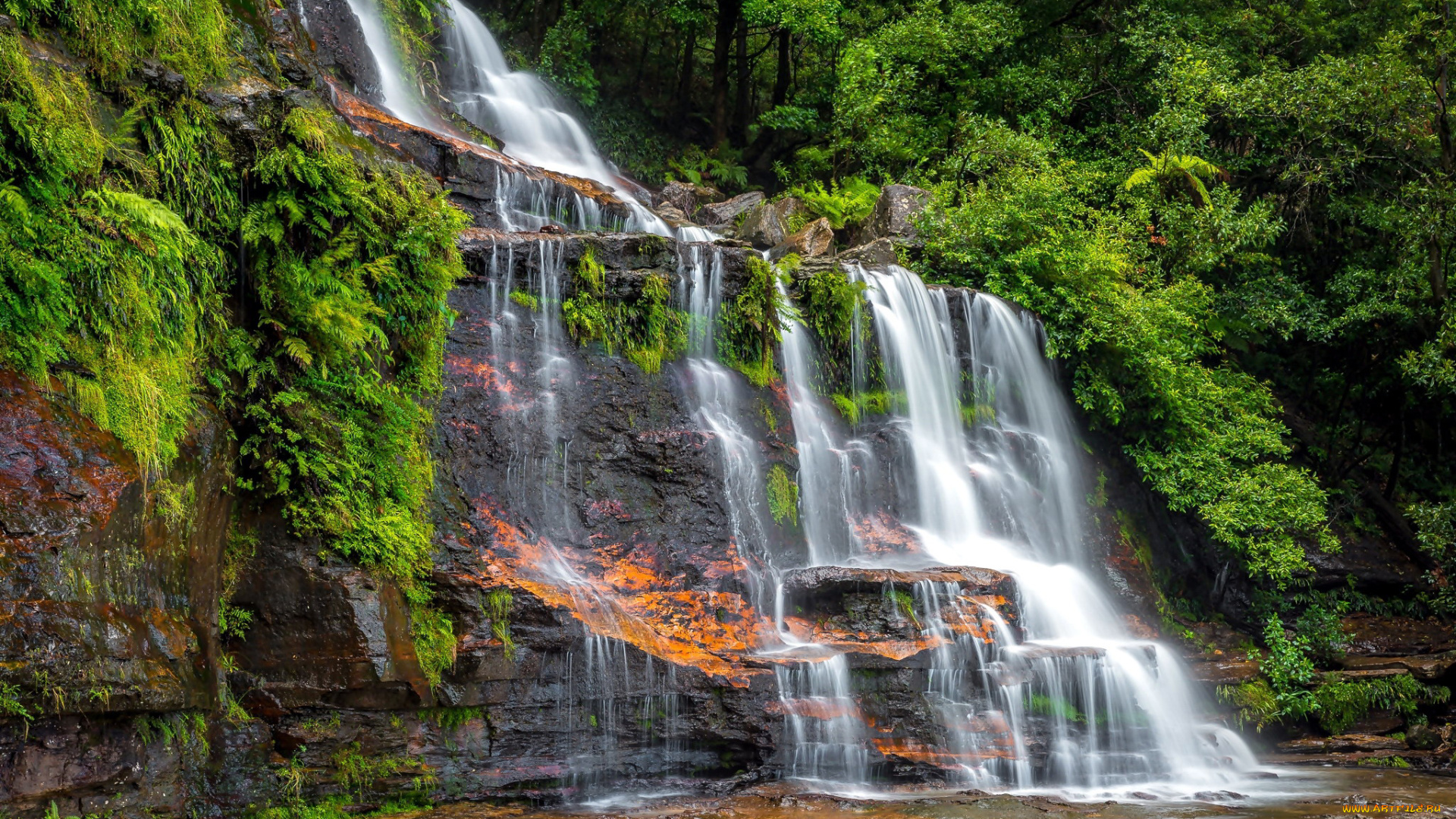 australia, природа, водопады