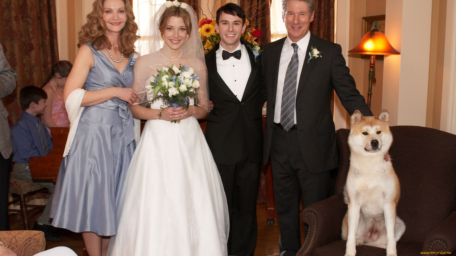 кино, фильмы, hachiko, , a, dogs, story, люди, свадьба, собака