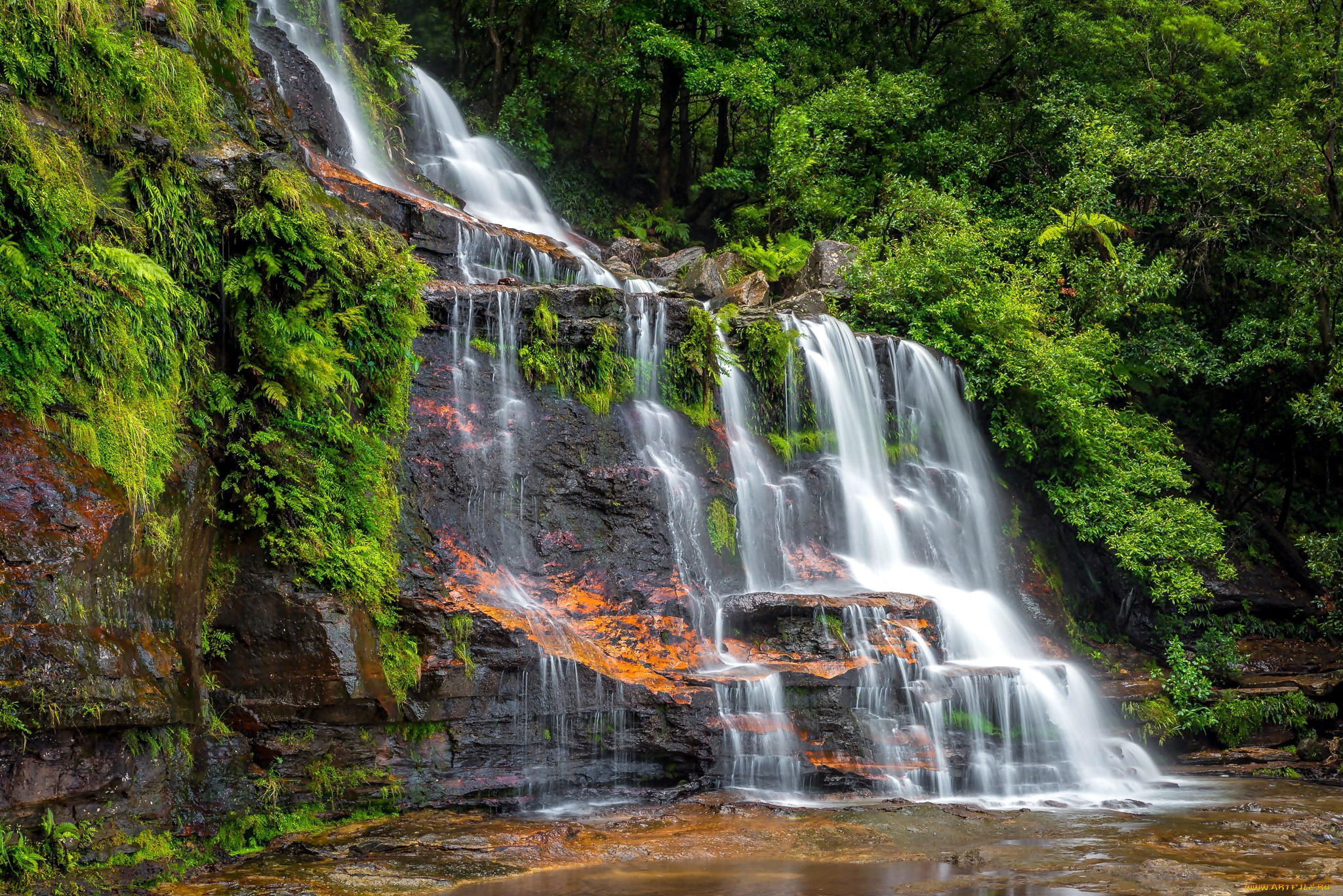 australia, природа, водопады