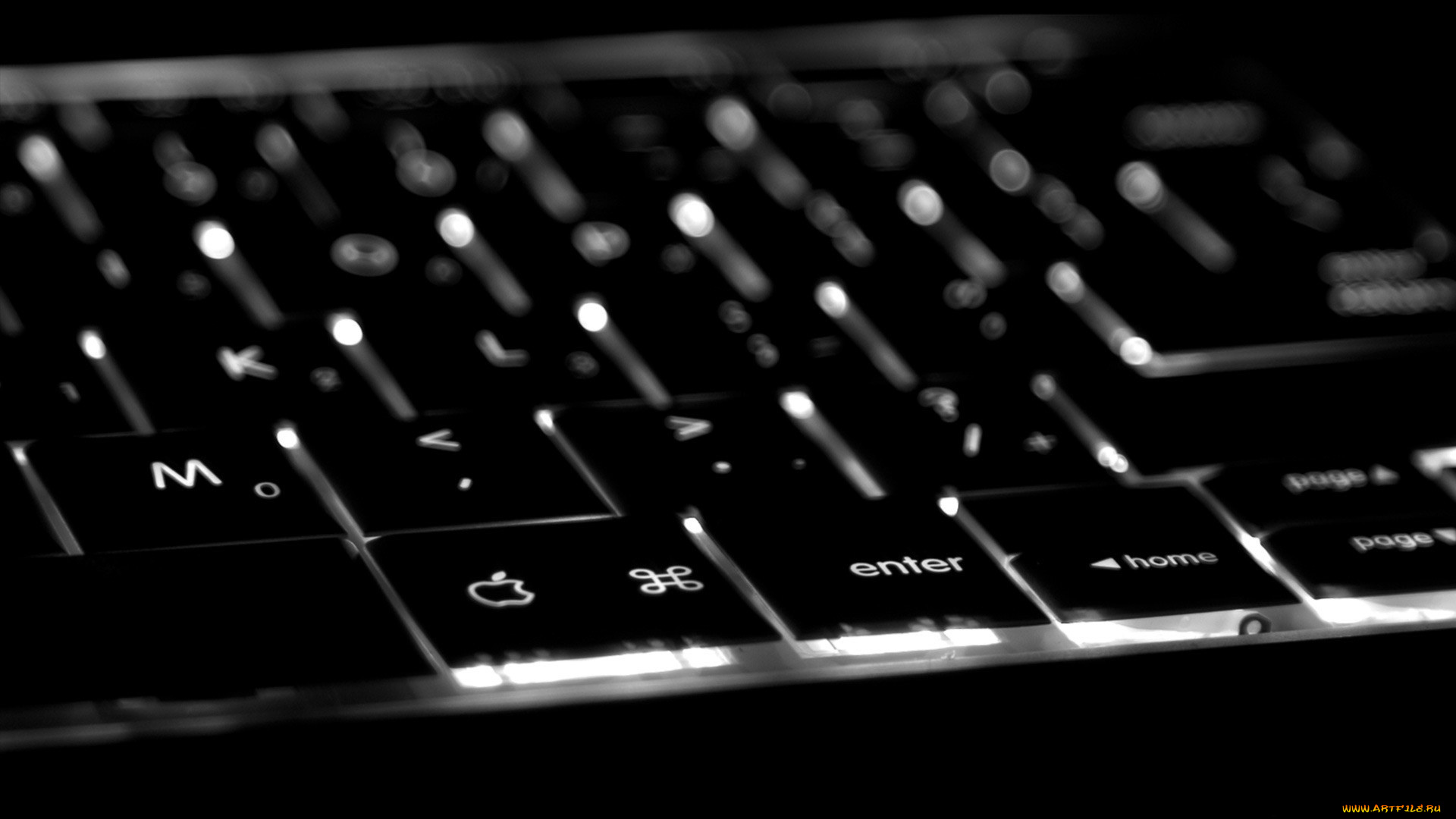 компьютеры, apple, клавиатура, кнопки