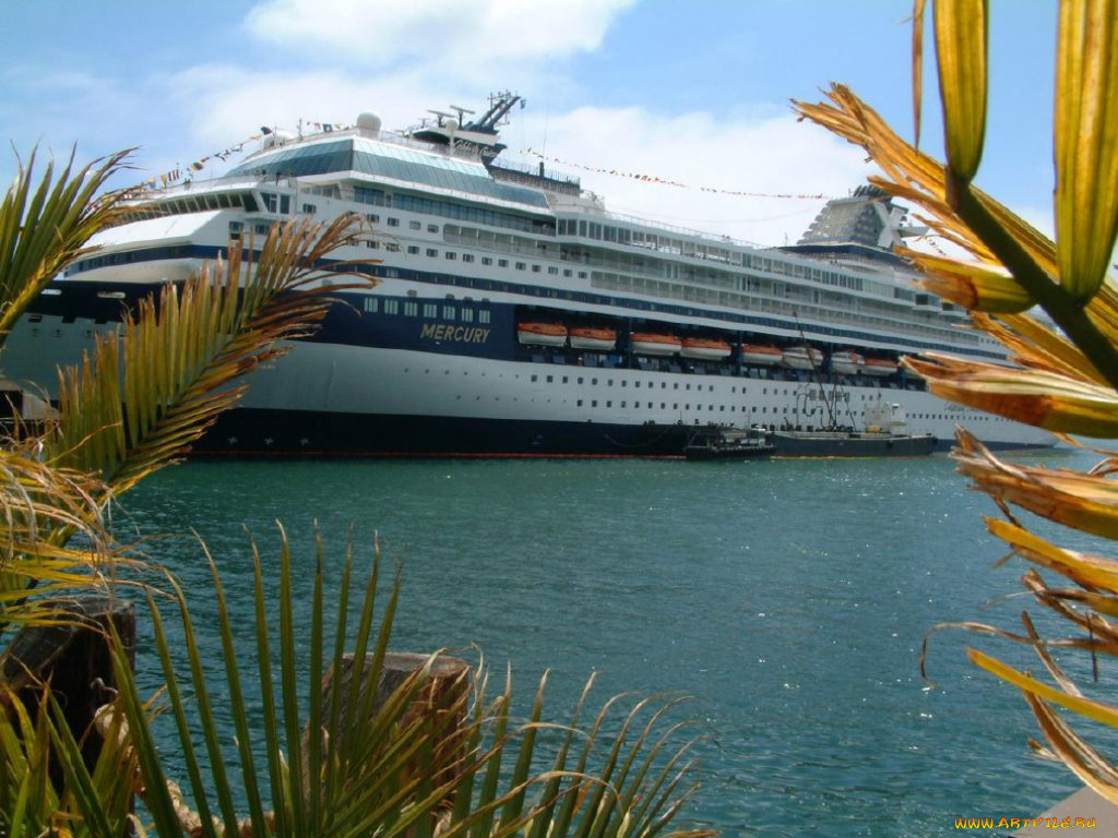 корабли, лайнеры