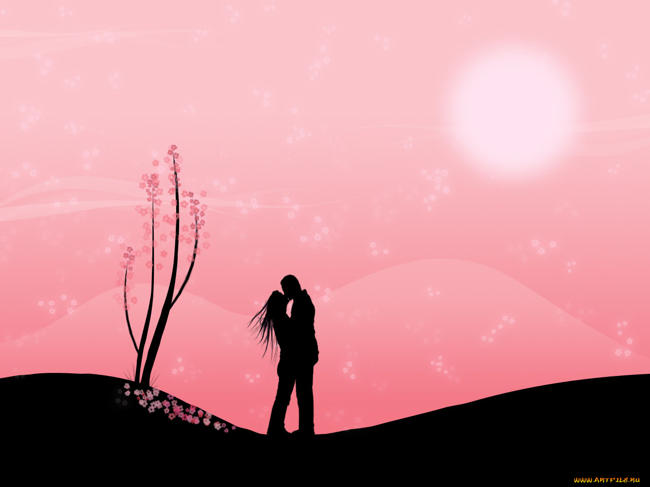 romantic, векторная, графика