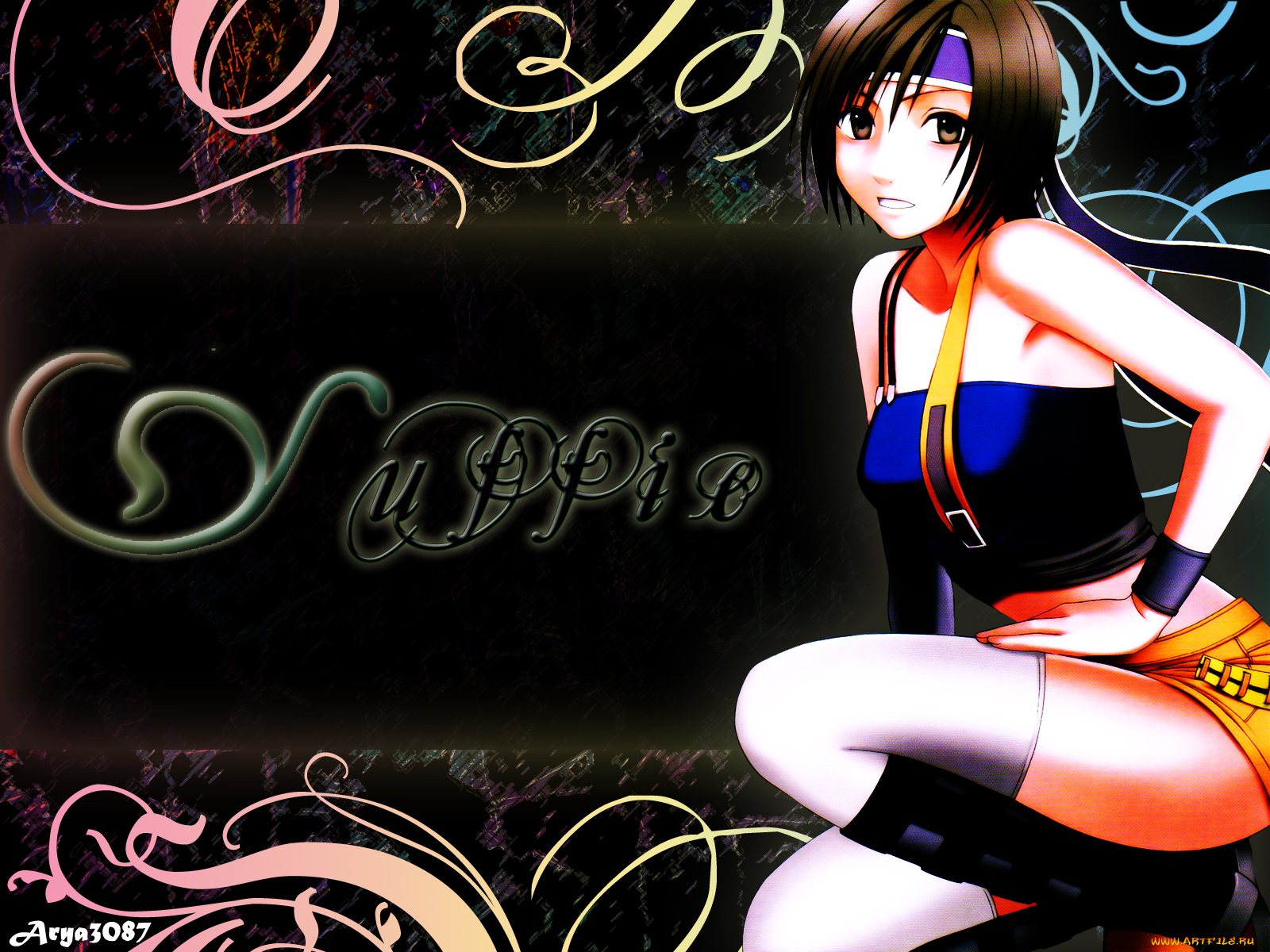 аниме, final, fantasy