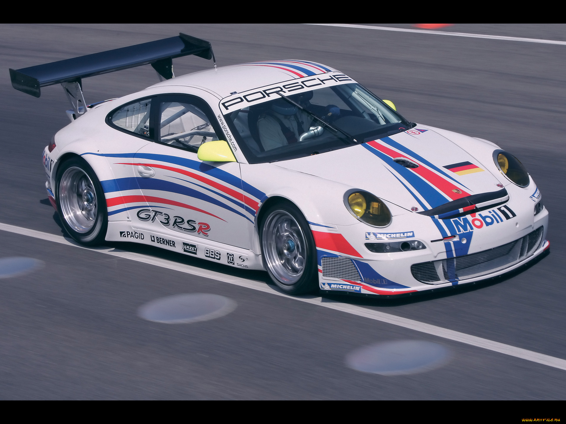 2006, porsche, 911, 997, gt3, rsr, автомобили