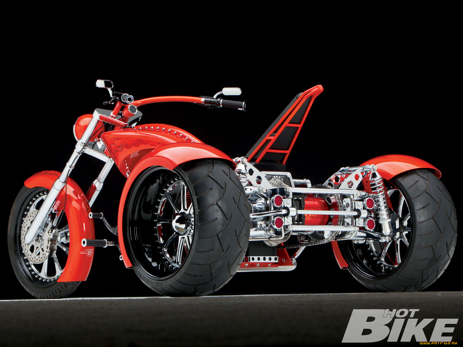 2008, creative, cycle, roll, trike, мотоциклы, трёхколёсные