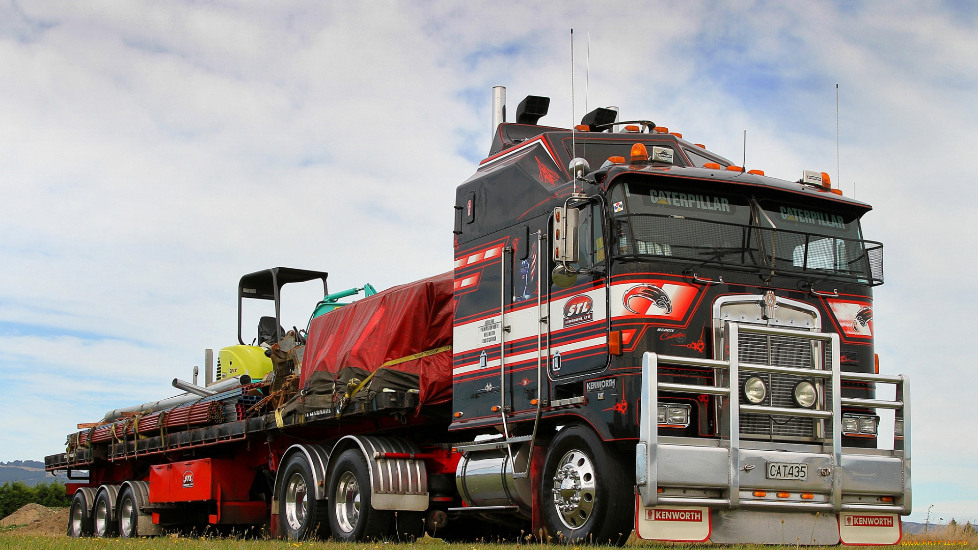 автомобили, kenworth, k100