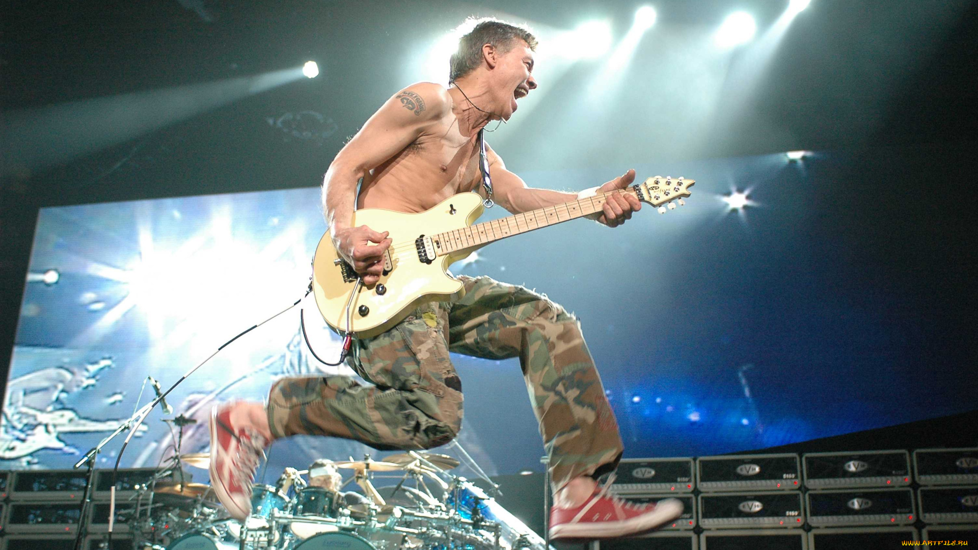 eddie, van, halen, музыка, helen