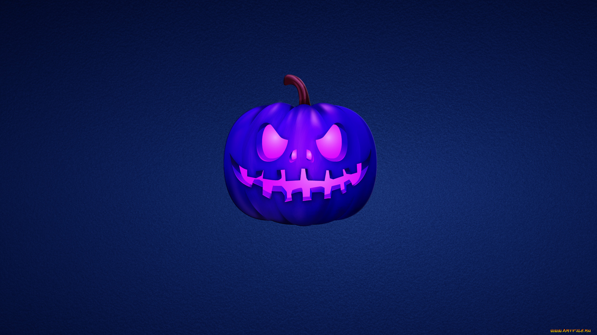 праздничные, хэллоуин, halloween, синий, тыква