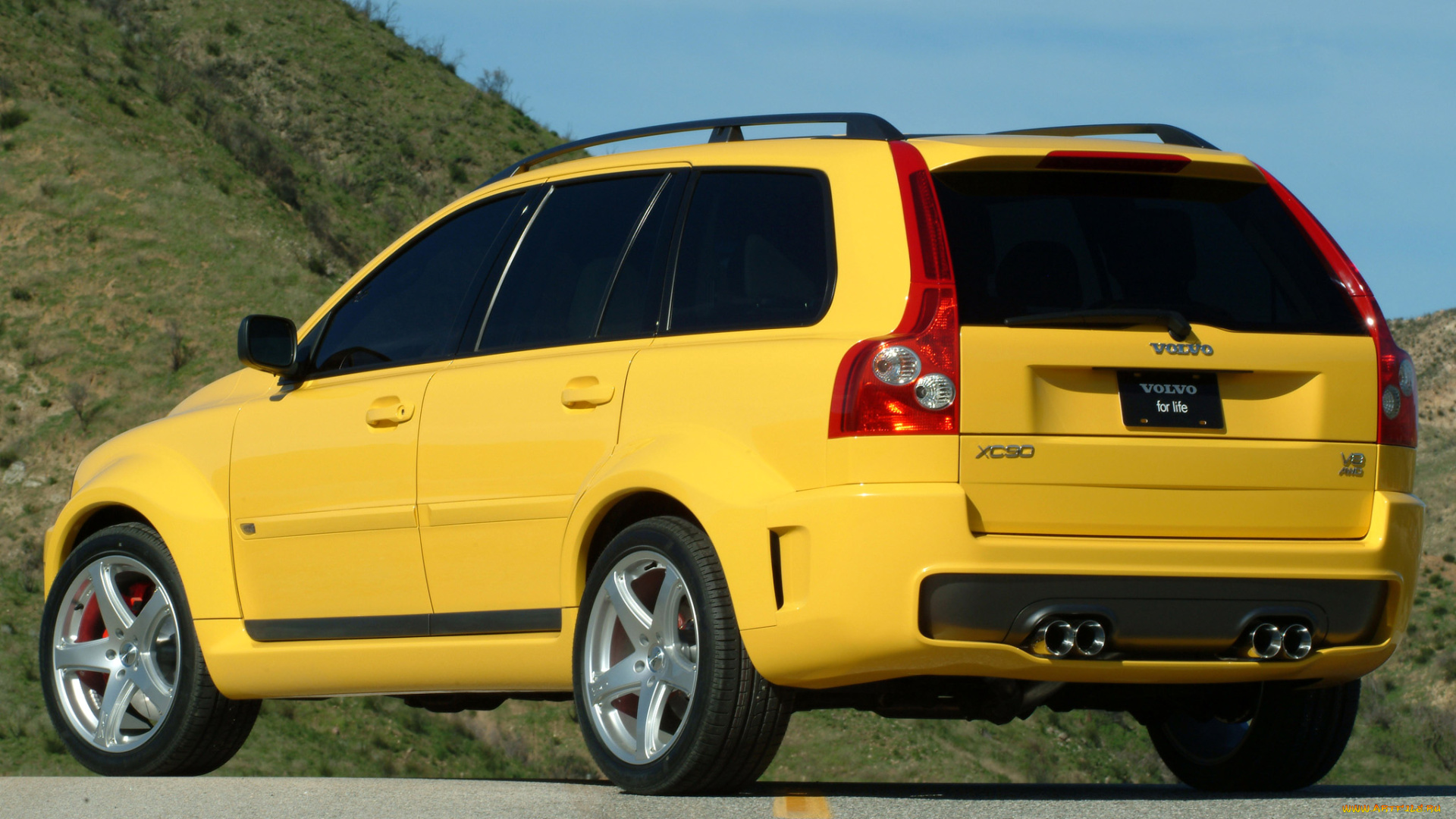 volvo, xc90, supercharged, v8, `2005, автомобили, джип