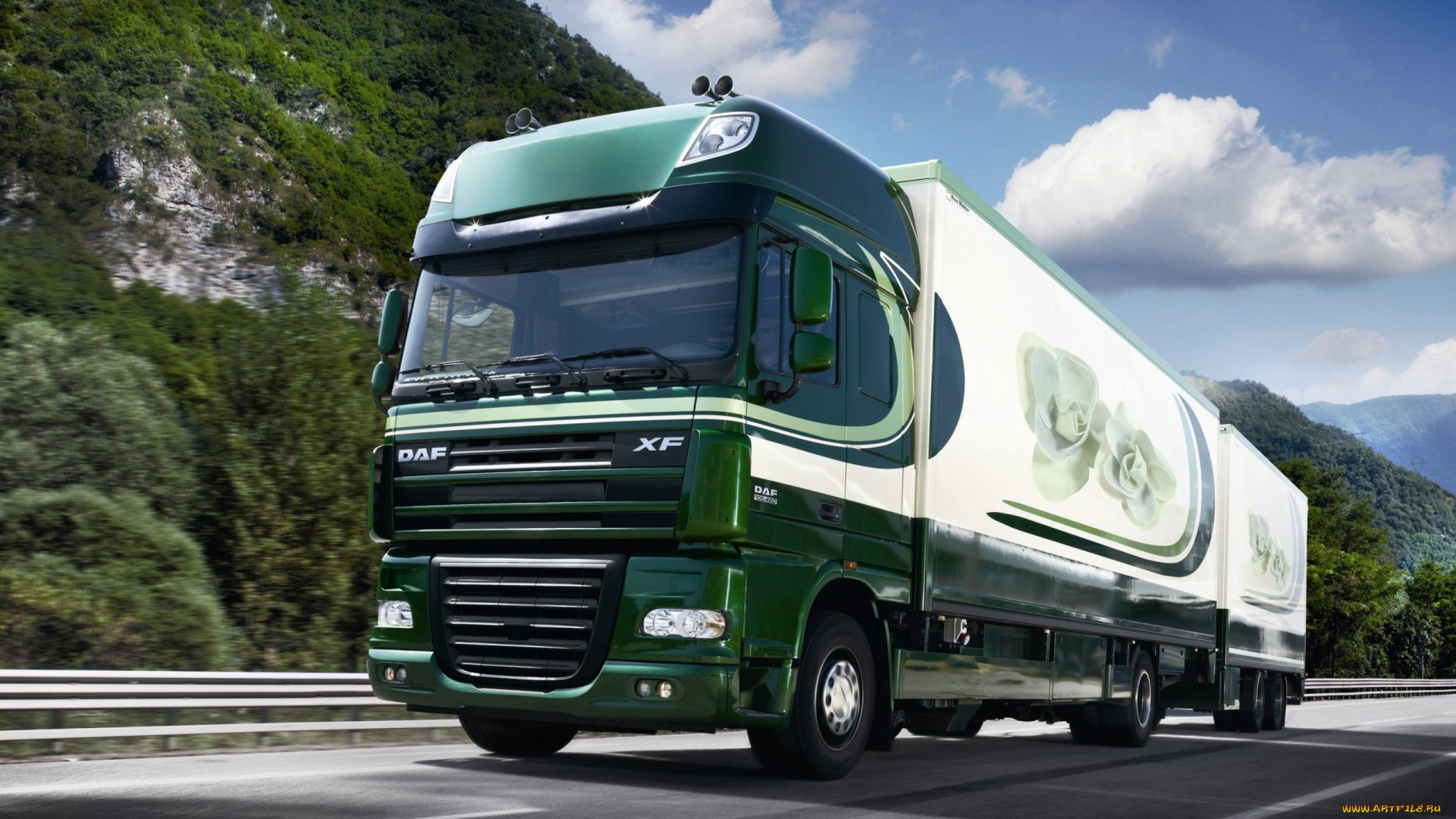 автомобили, daf, магистраль