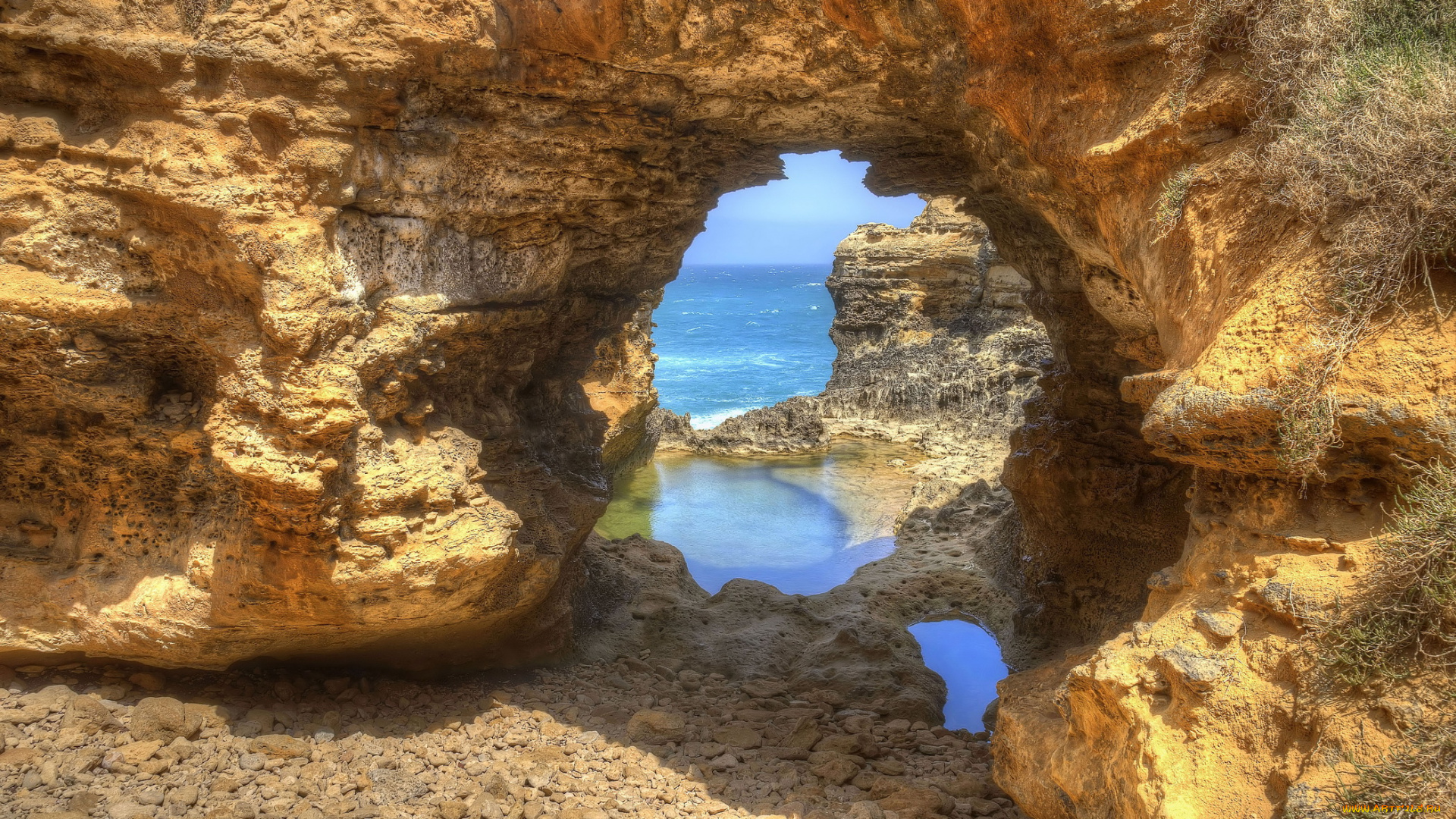 грот, great, ocean, road, victoria, australia, природа, моря, океаны, море, скалы