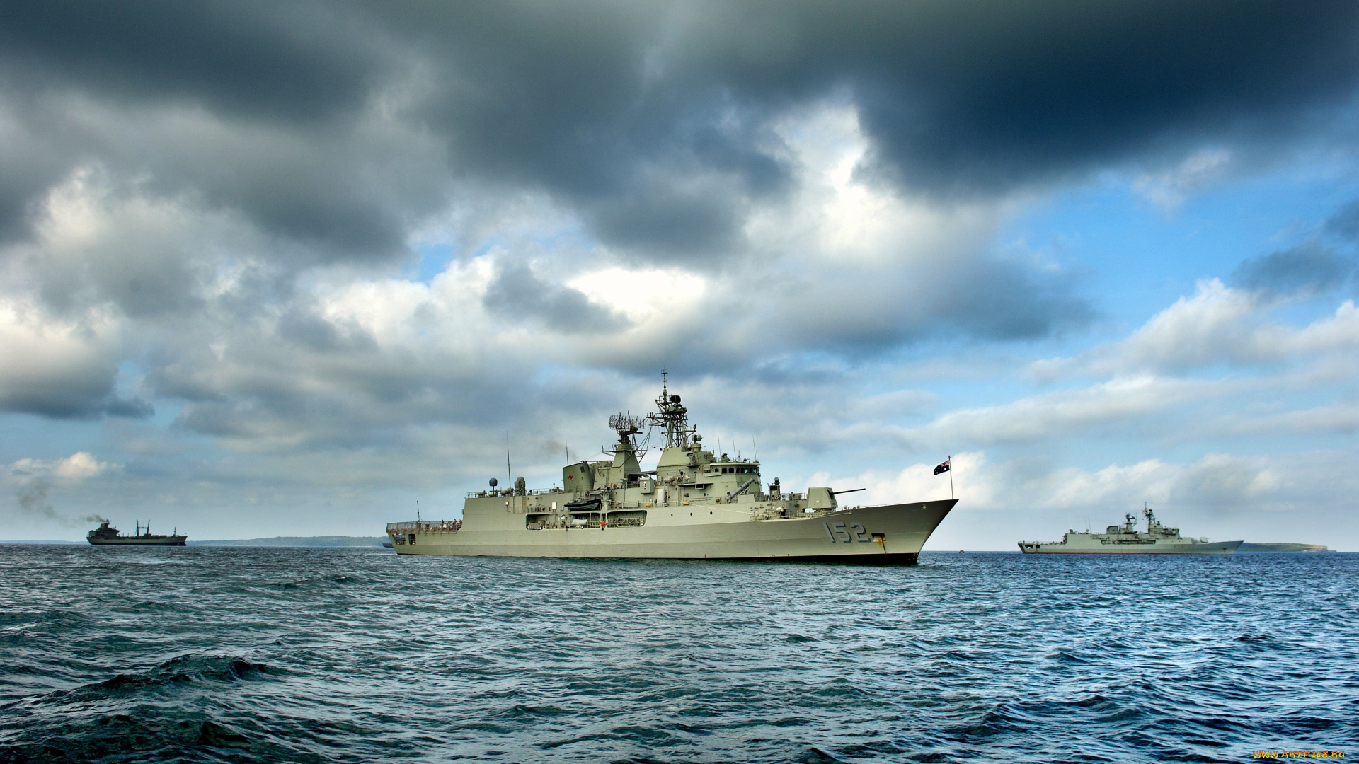 корабли, крейсеры, линкоры, эсминцы, вода
