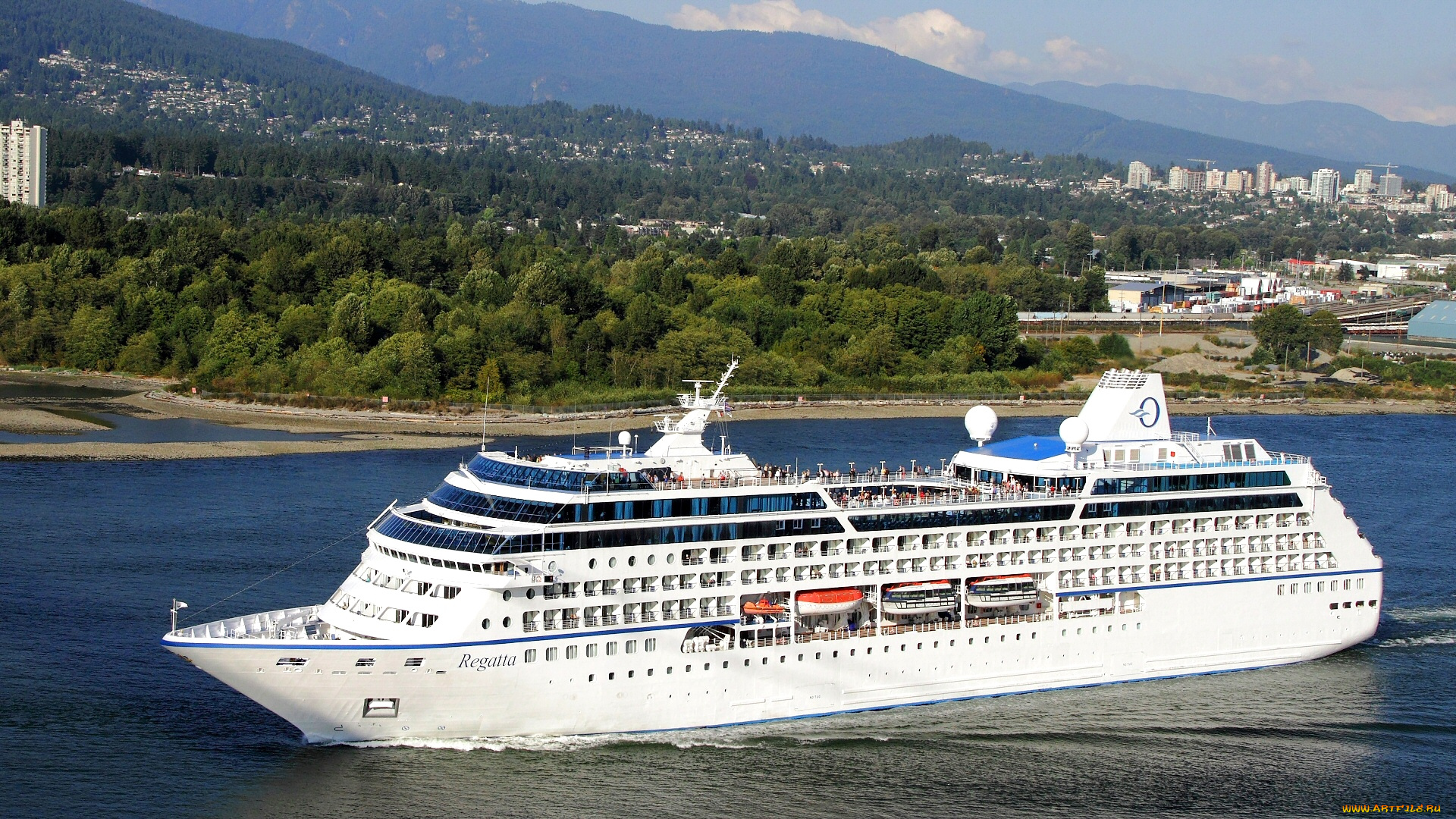 корабли, лайнеры, круиз