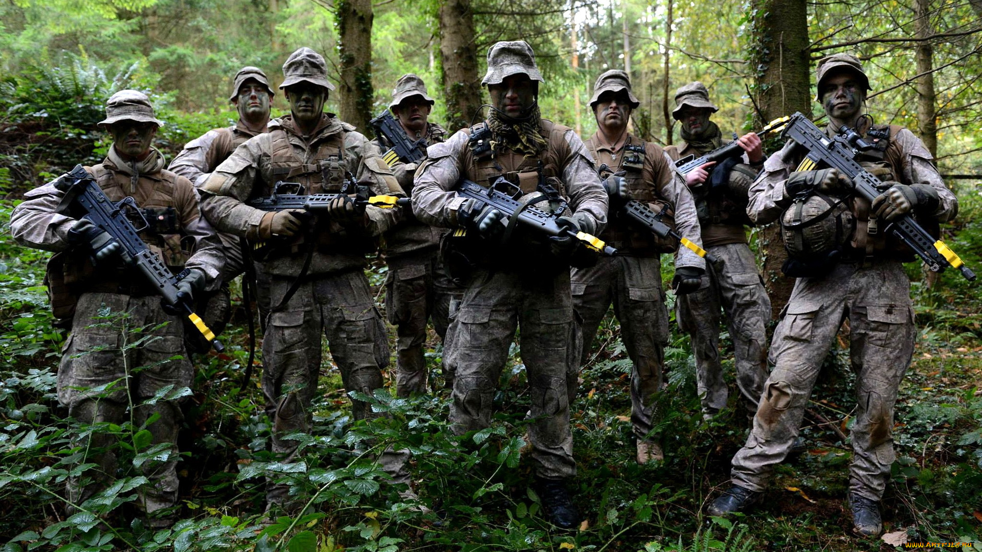 оружие, армия, спецназ, new, zealand, army, солдаты