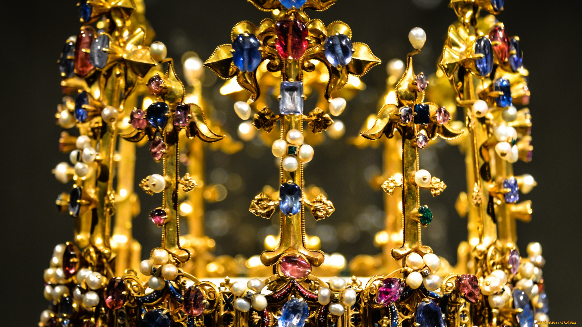 разное, украшения, аксессуары, веера, корона