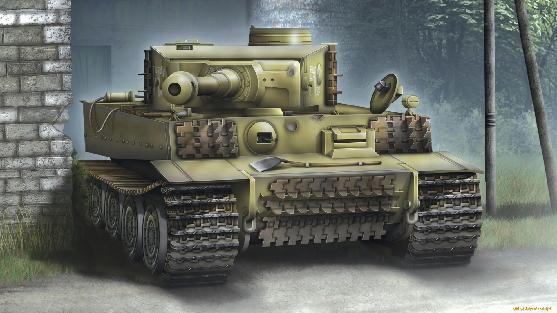 рисованные, армия, тигр