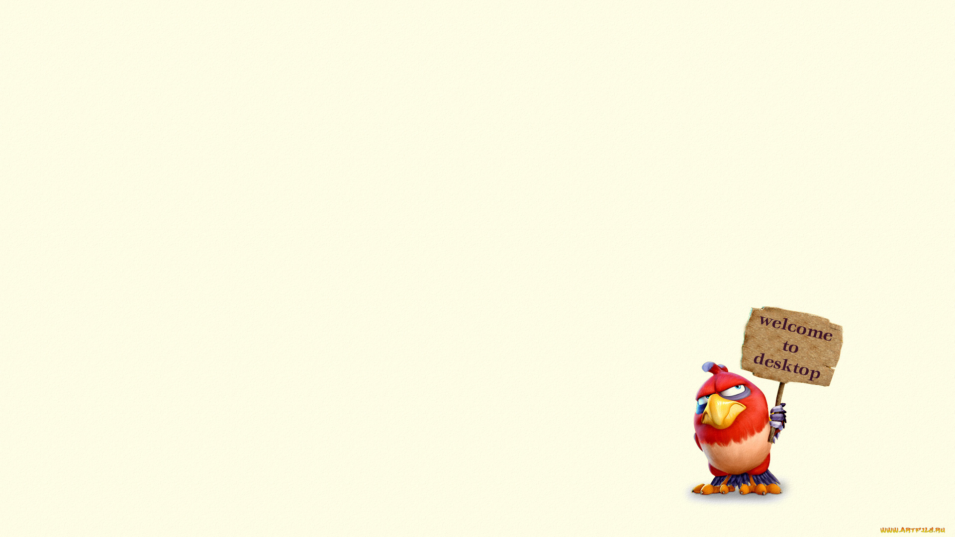 рисованные, минимализм, попугай