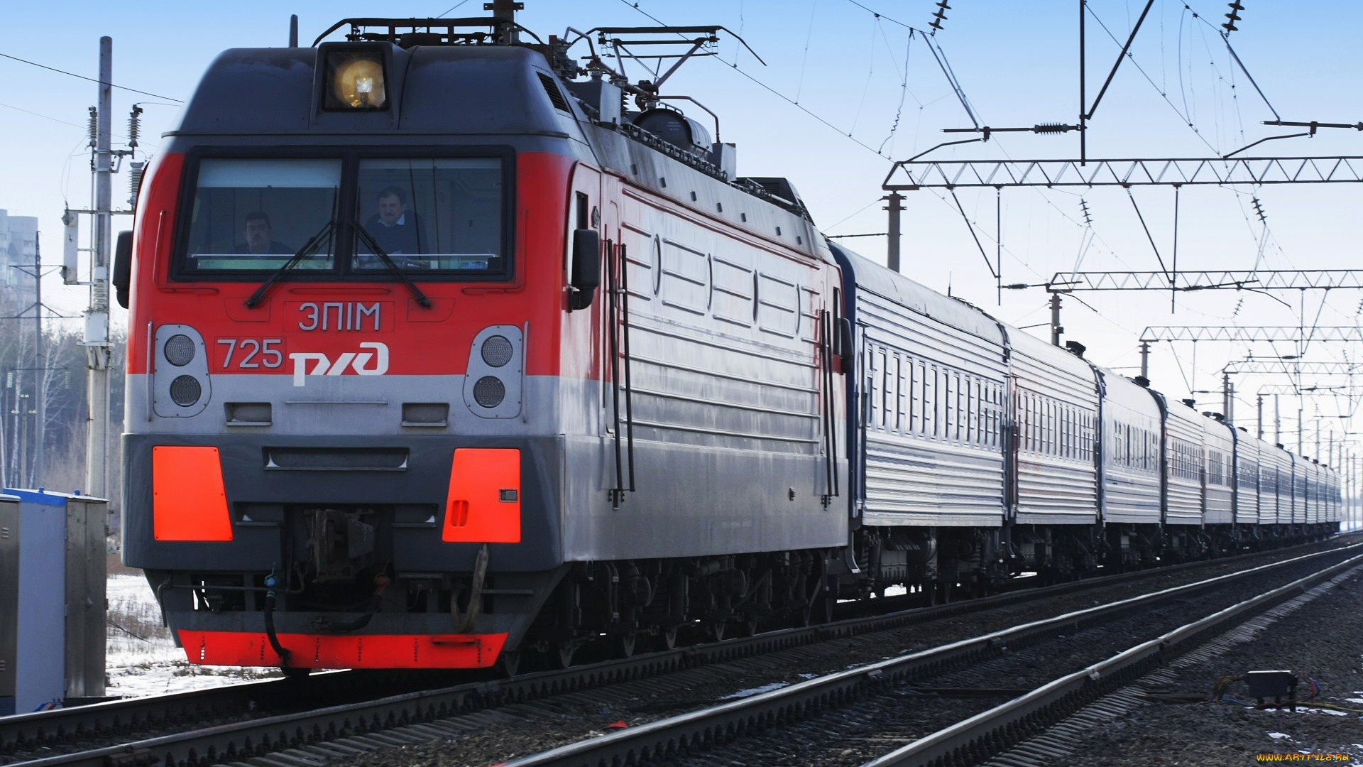 техника, поезда, состав