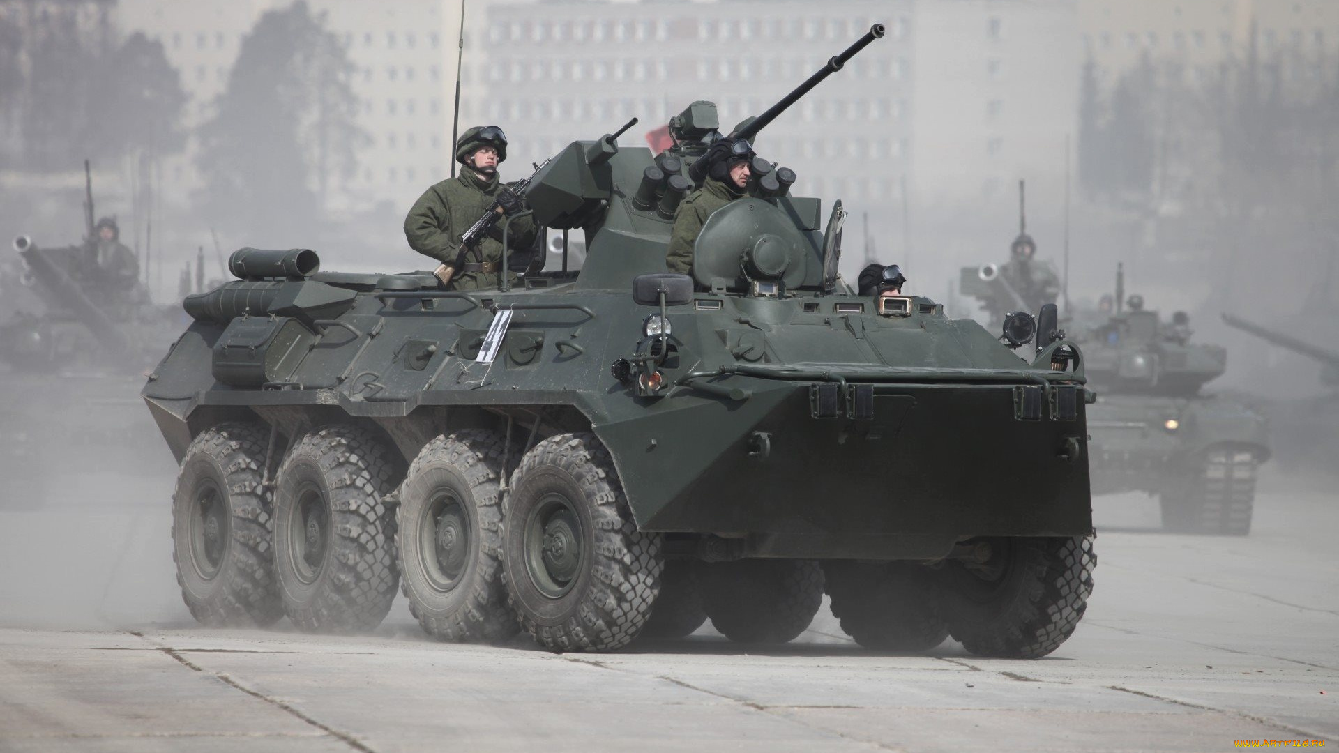 техника, военная, бтр