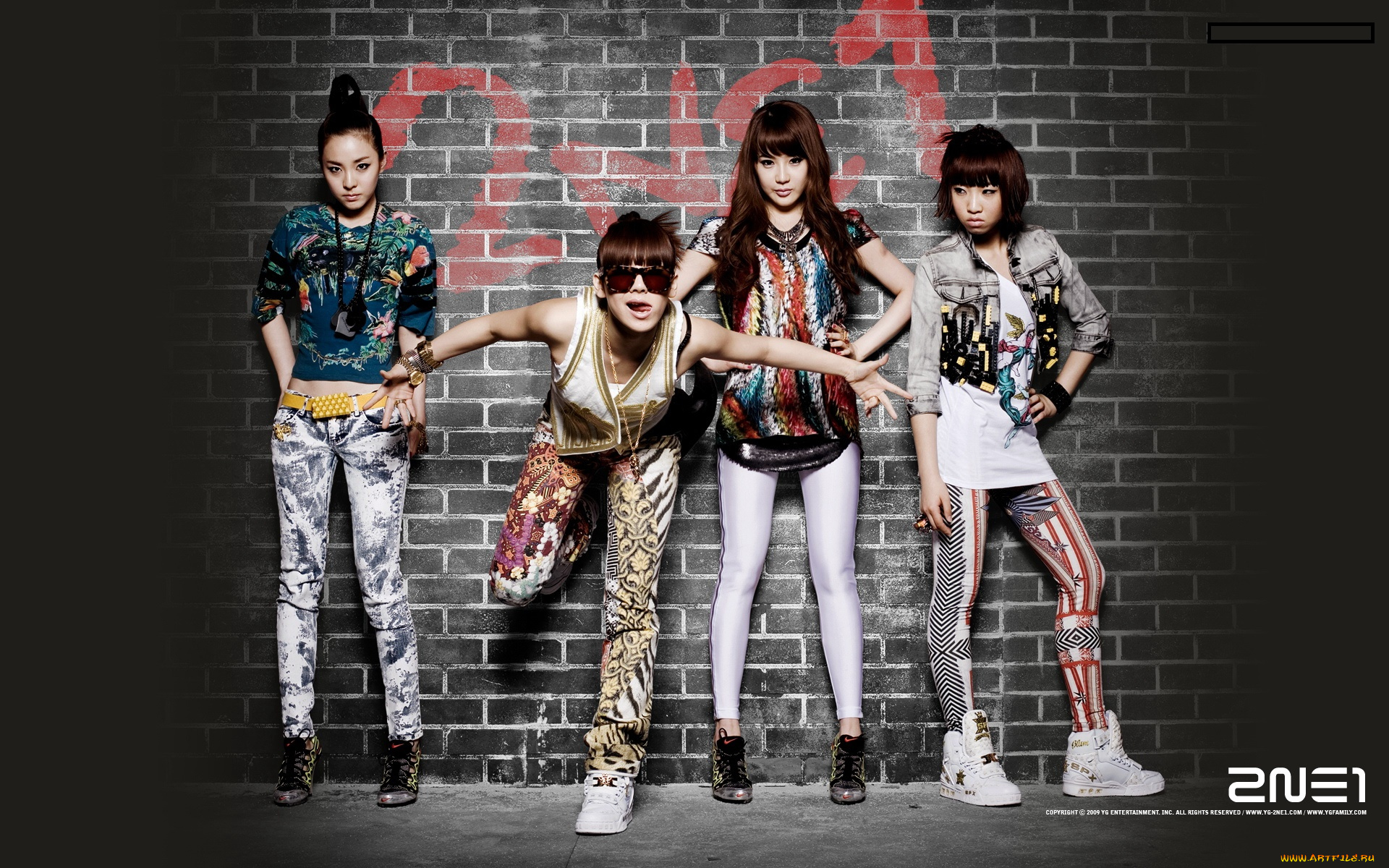 музыка, 2ne1, девушки, поп, k-pop, ритм-н-блюз, корея, хип-хоп