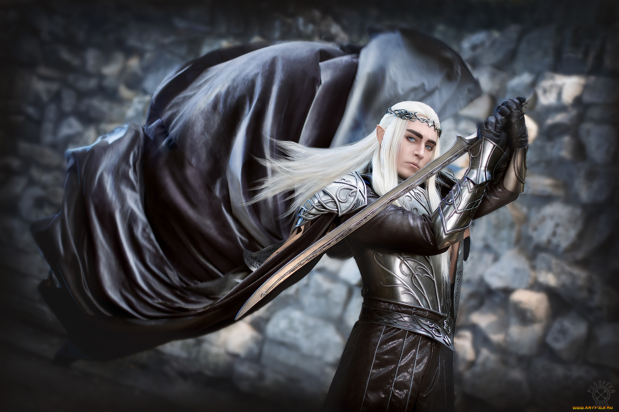 разное, cosplay, , косплей, трандуил, меч, король, эльфов, хоббит, арт