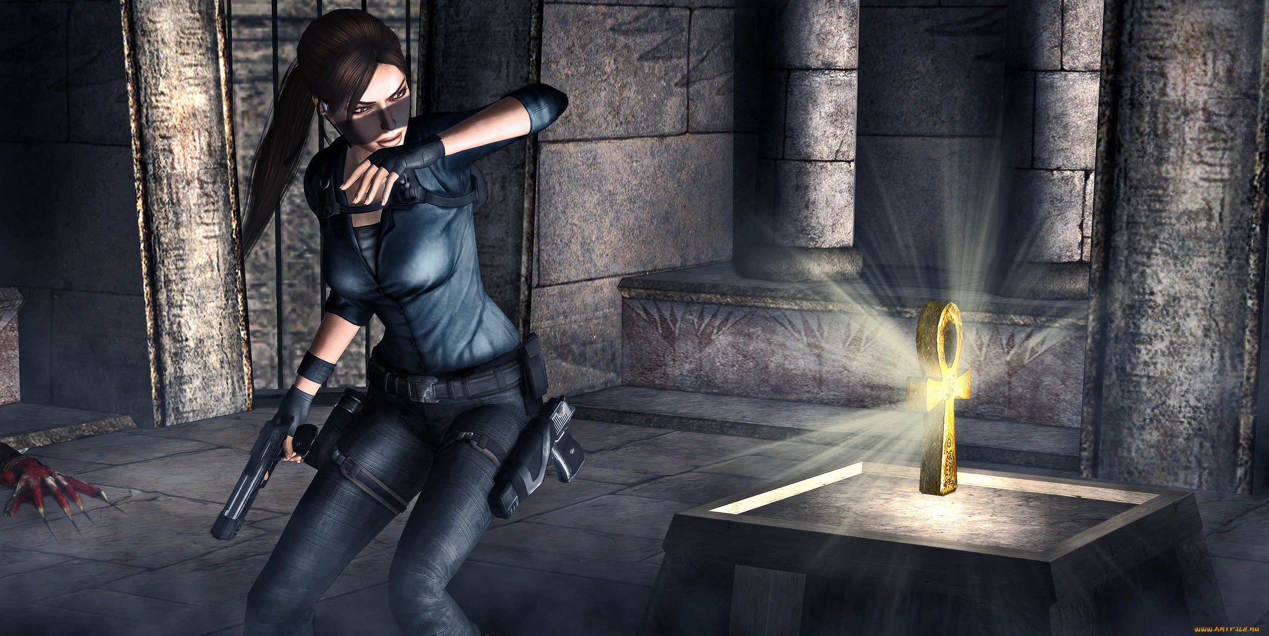 3д, графика, фантазия, , fantasy, девушка, взгляд, фон, оружие