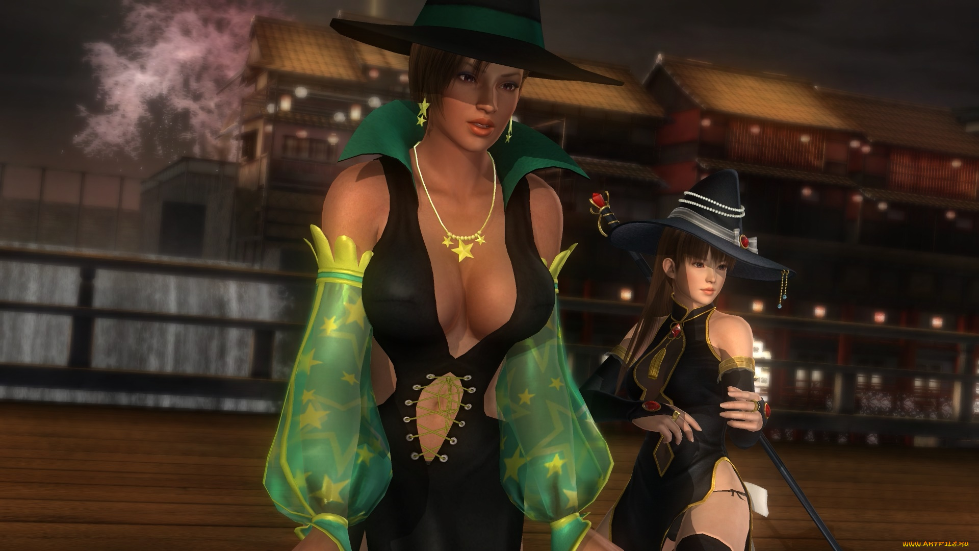 3д, графика, фантазия, , fantasy, фон, взгляд, девушки, поза