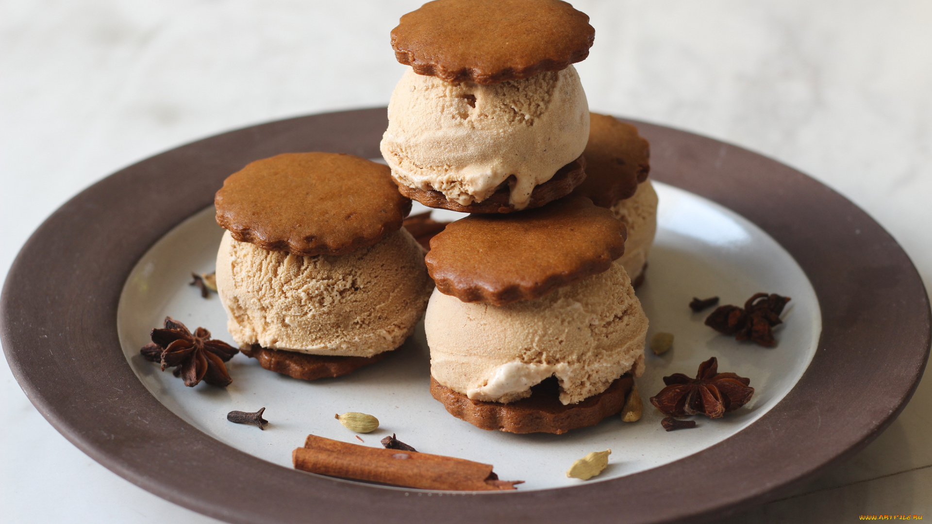 еда, мороженое, , десерты, десерт