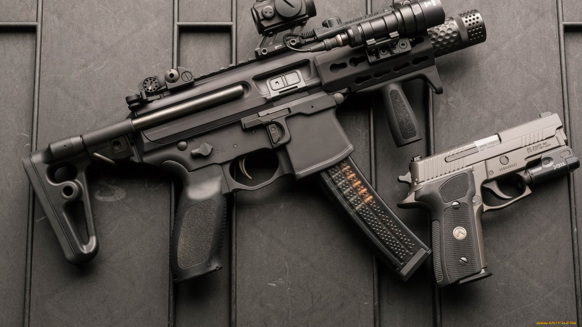 оружие, автоматы, ствол