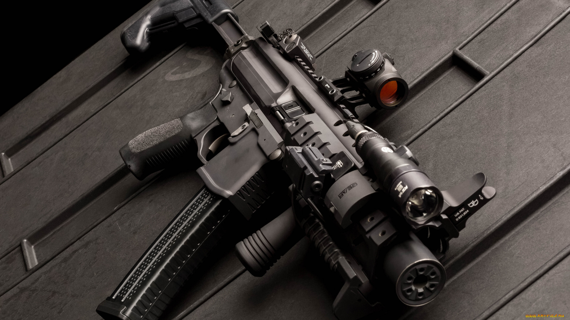 оружие, автоматы, ствол