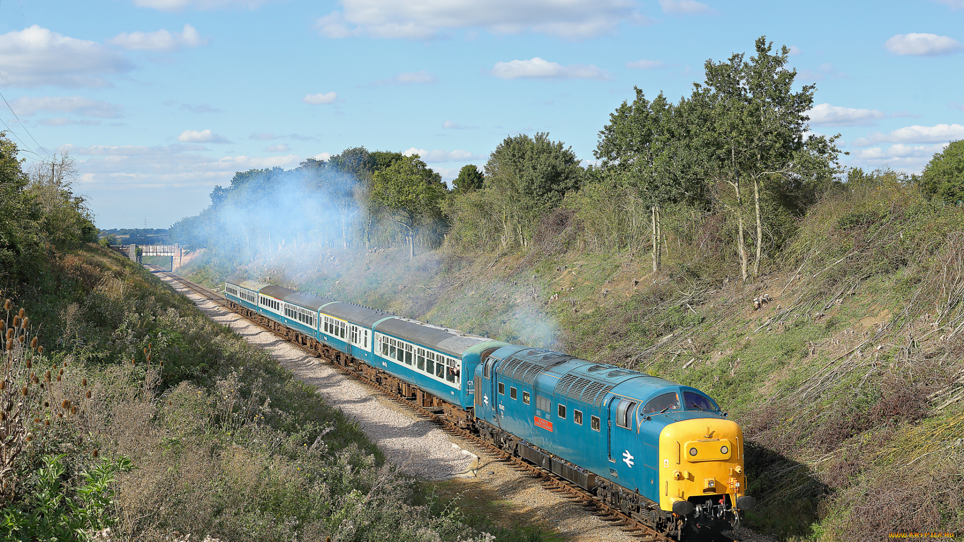 техника, поезда, состав, рельсы, локомотив