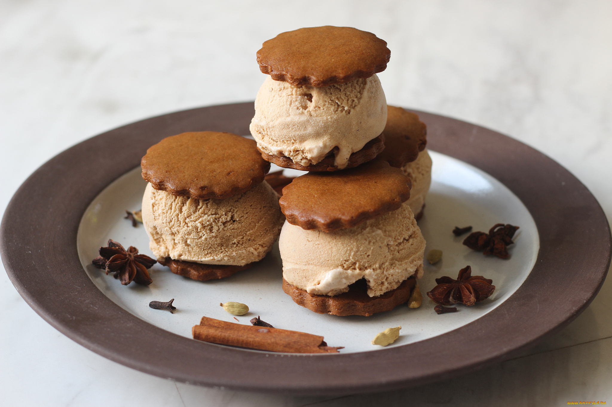 еда, мороженое, , десерты, десерт