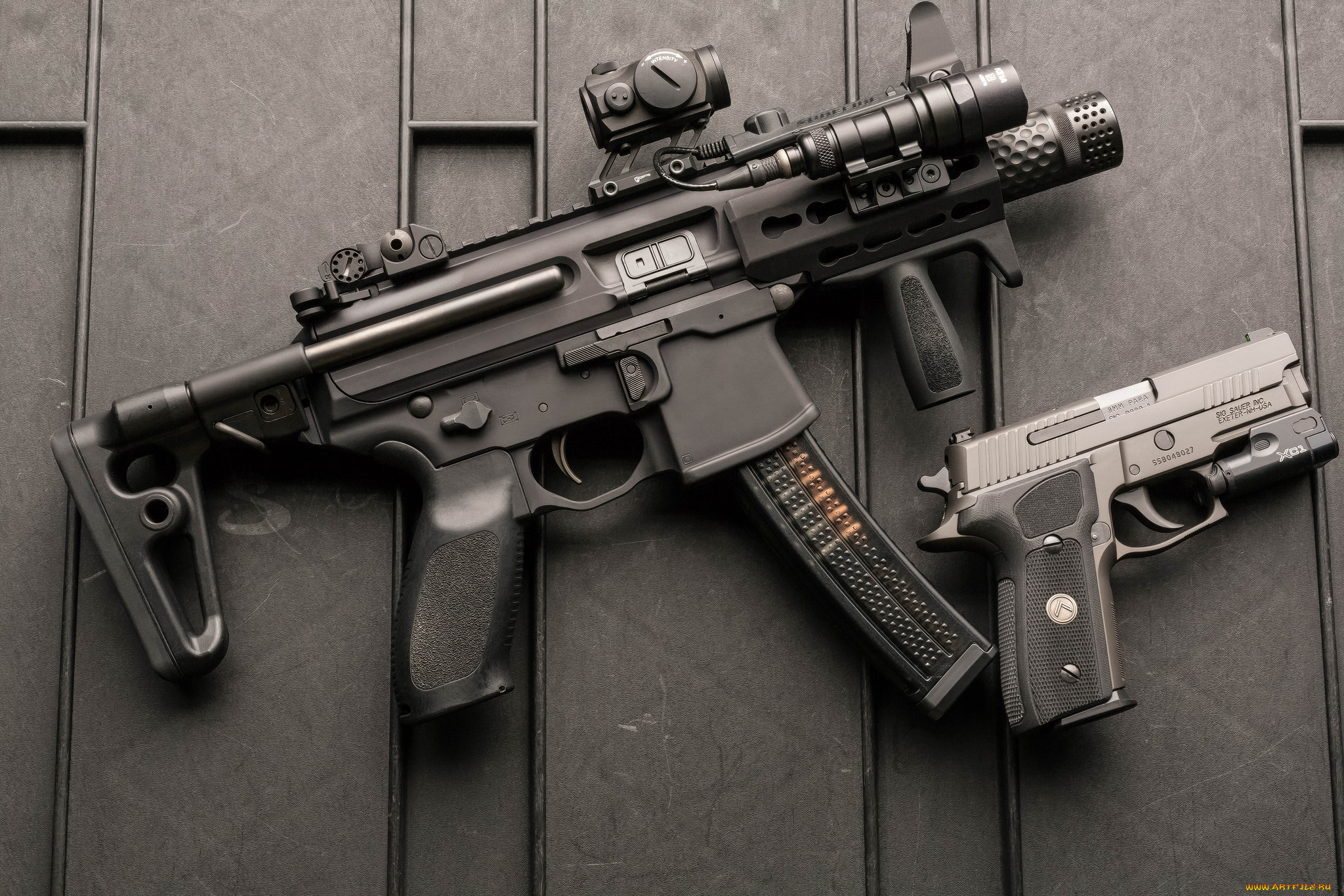 оружие, автоматы, ствол