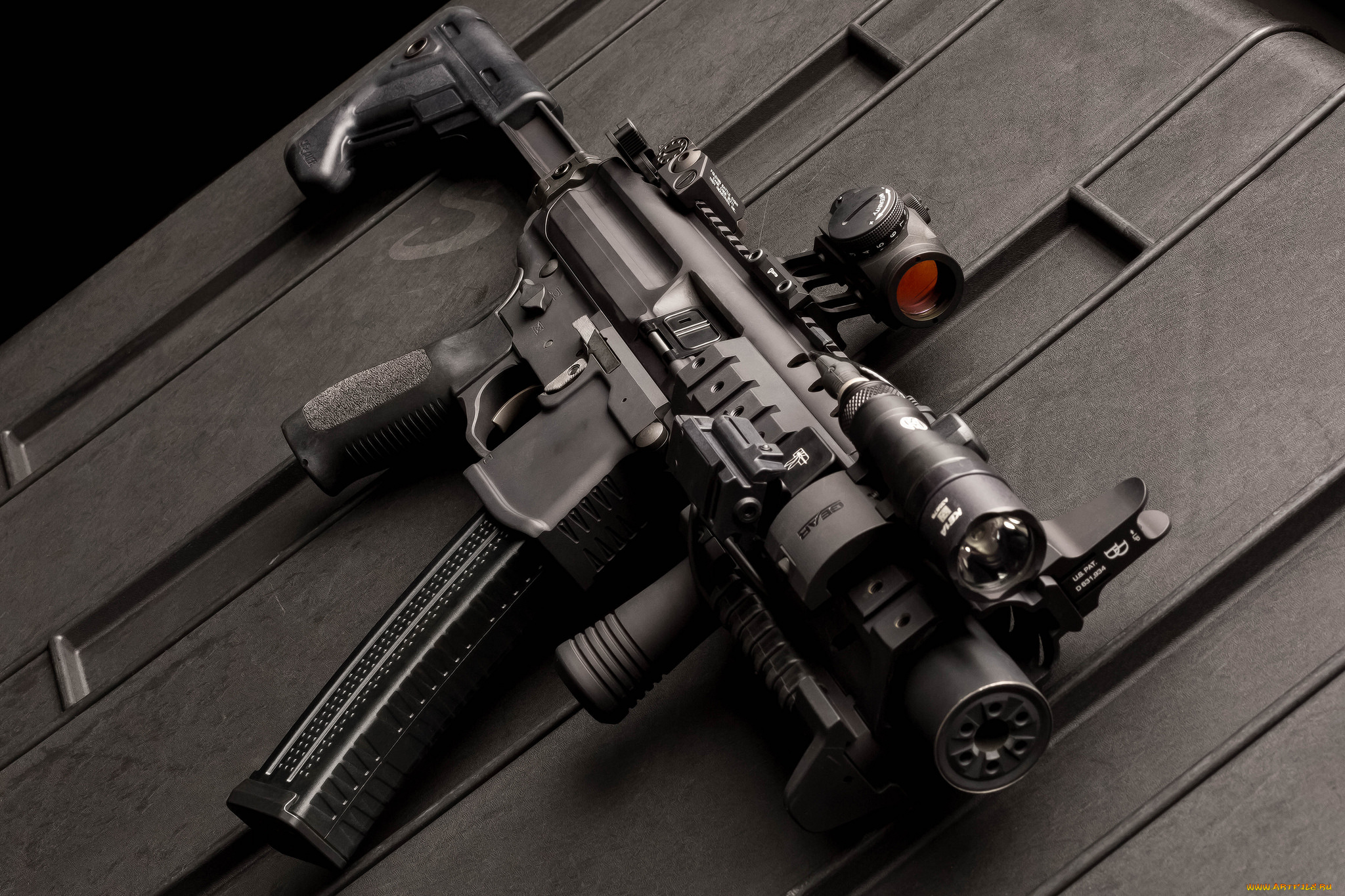 оружие, автоматы, ствол