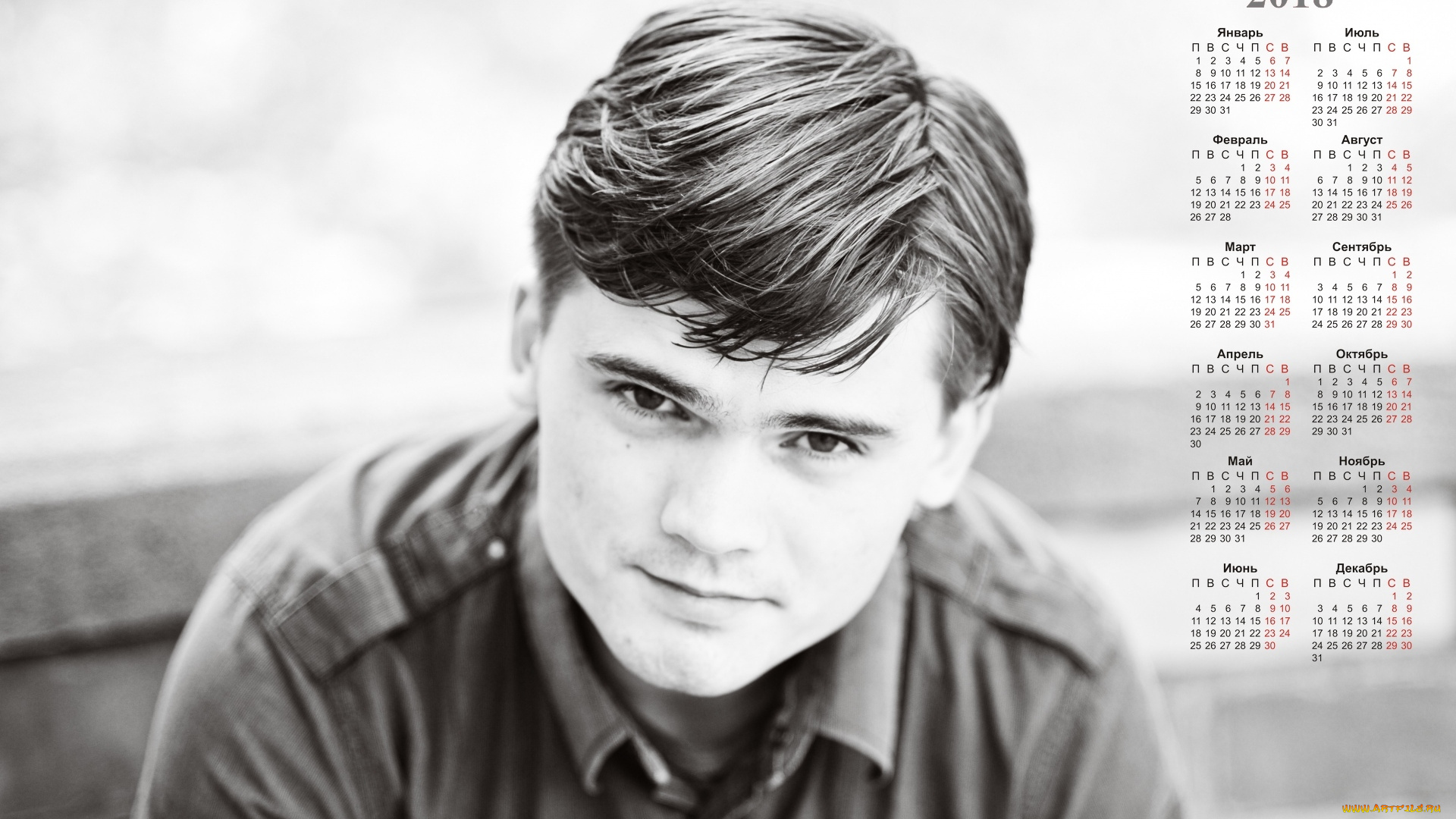 dzhejk, llojd, календари, знаменитости, парень, актер, взгляд, лицо