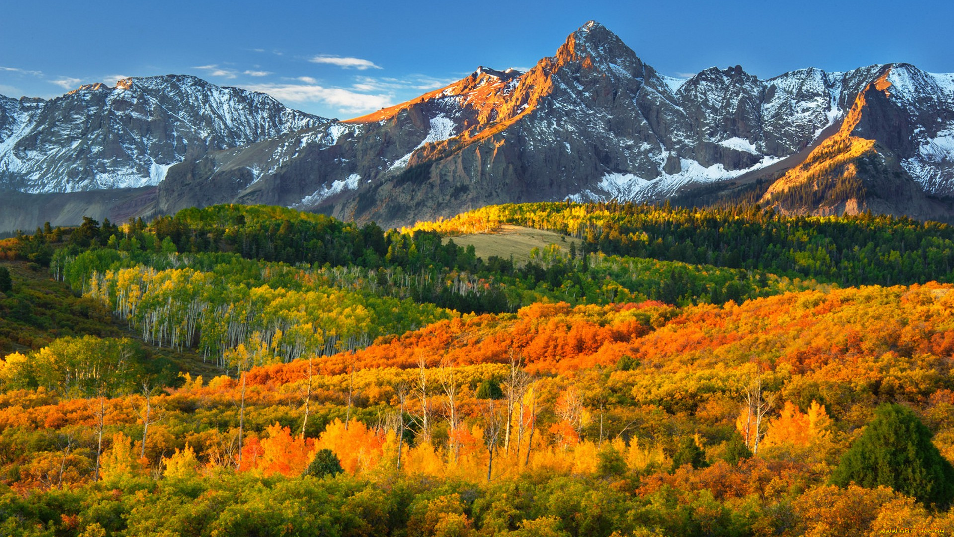 природа, горы, простор