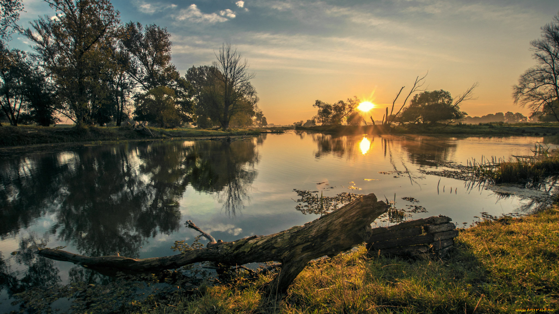 природа, реки, озера, простор