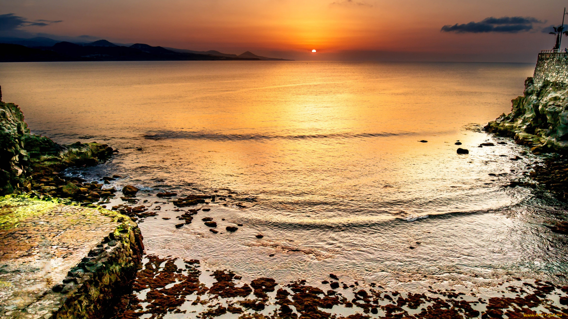 природа, восходы, закаты, простор