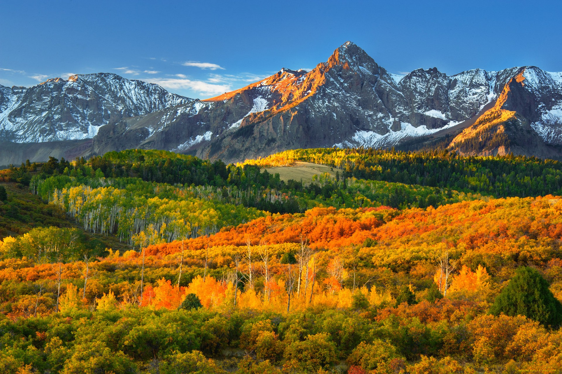 природа, горы, простор